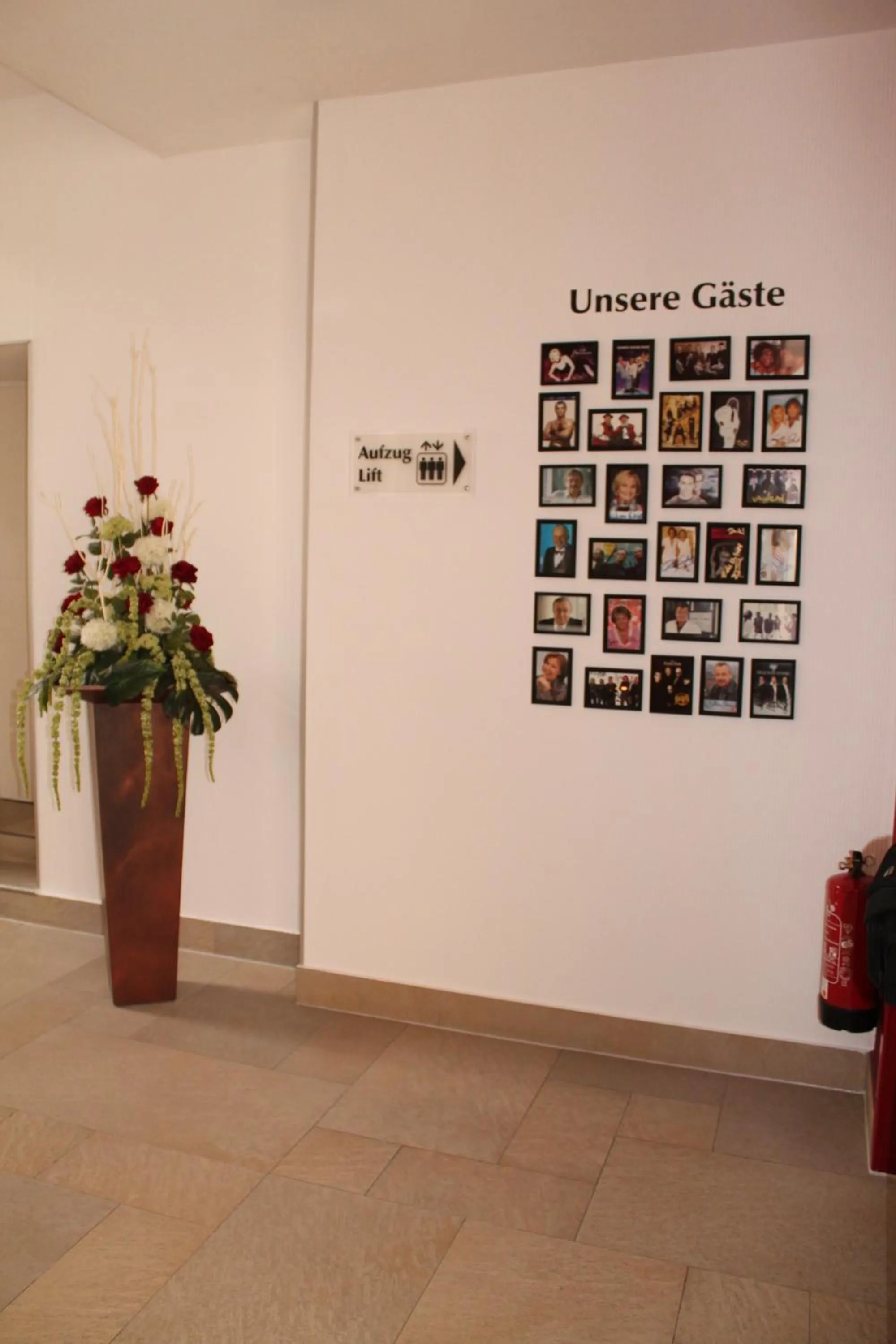 Decorative detail in Hotel Anhalt