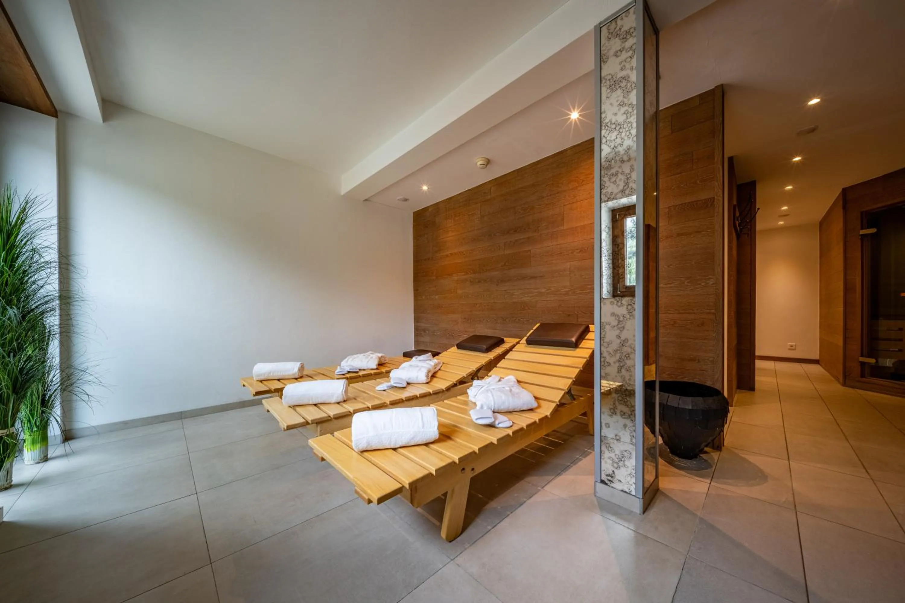 sunbed in Hotel Piz St. Moritz