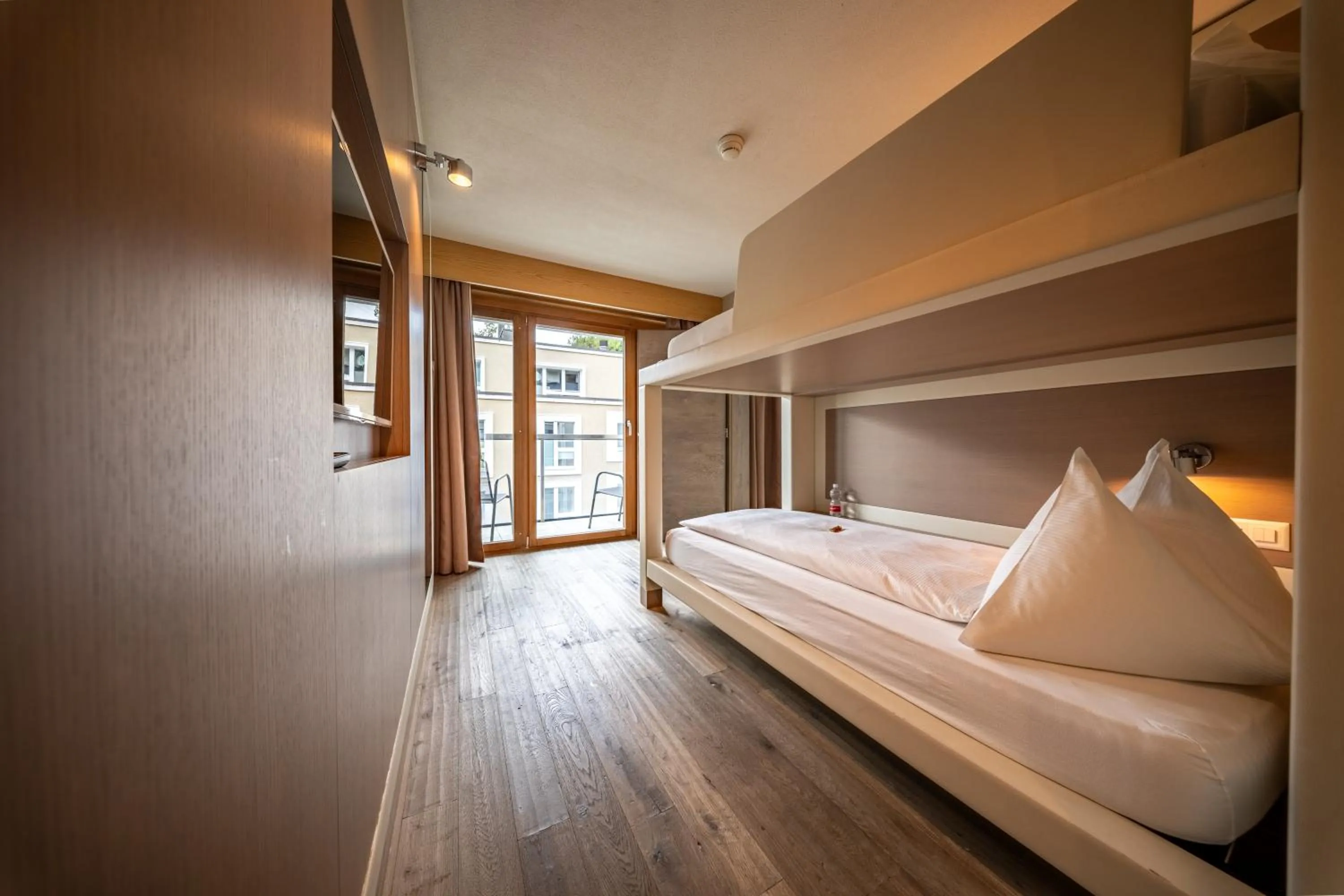 Photo of the whole room, Bed in Hotel Piz St. Moritz