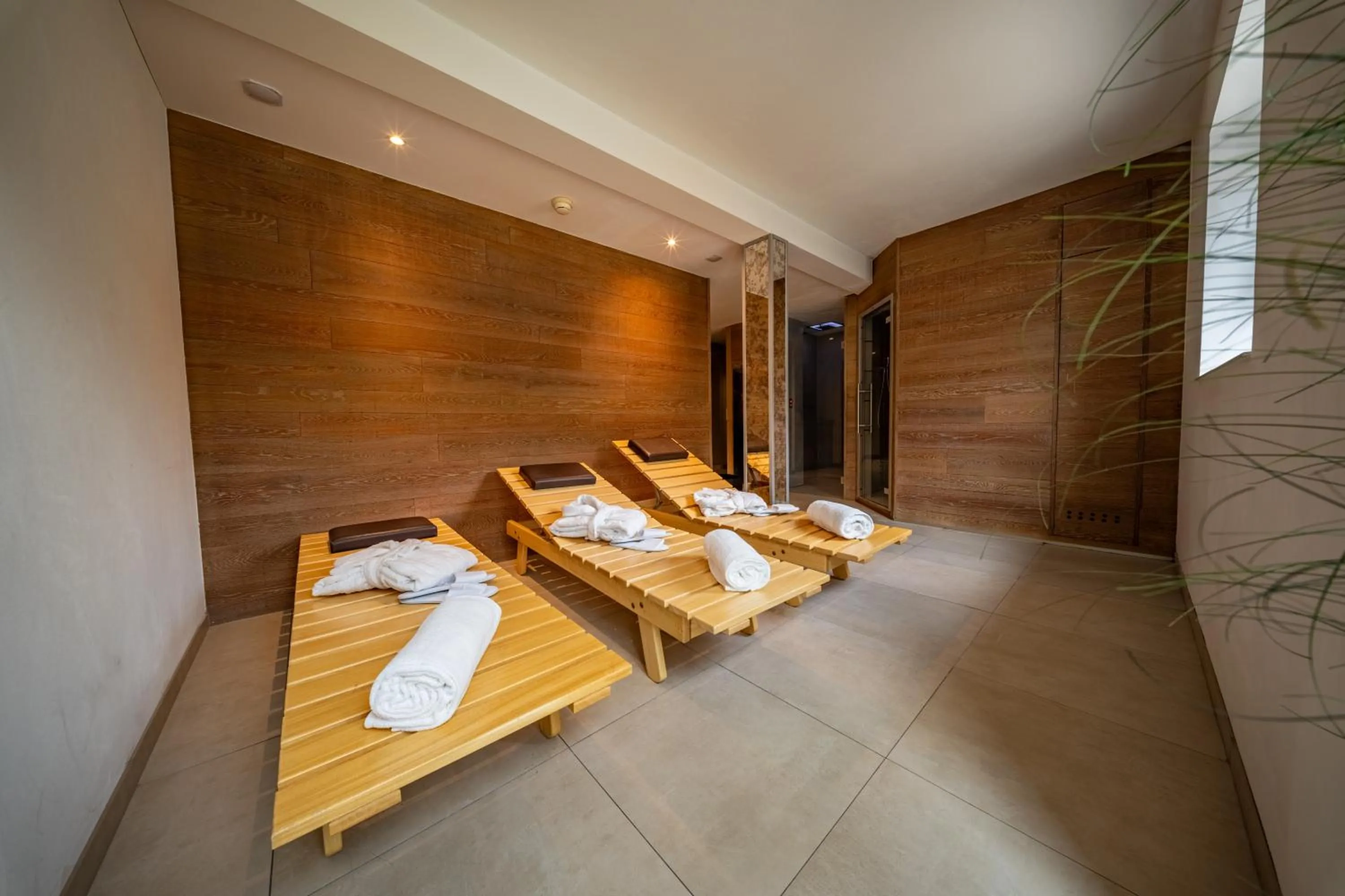 sunbed in Hotel Piz St. Moritz