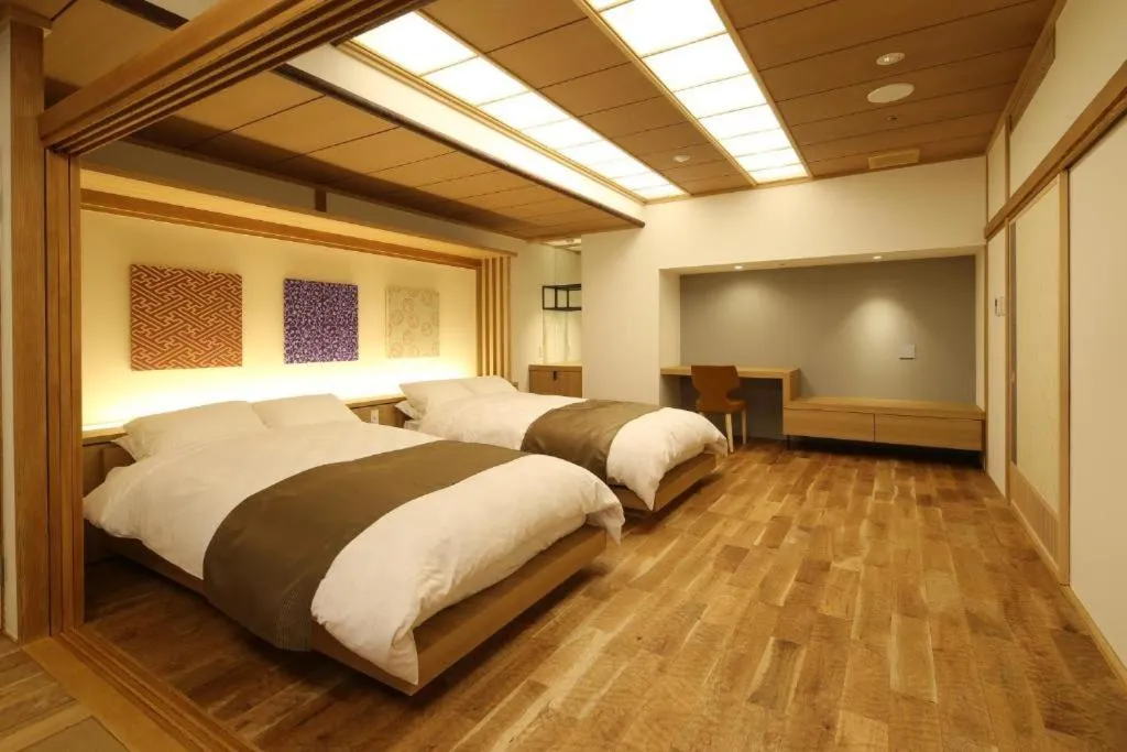 Bed in Shoenso Hozugawatei