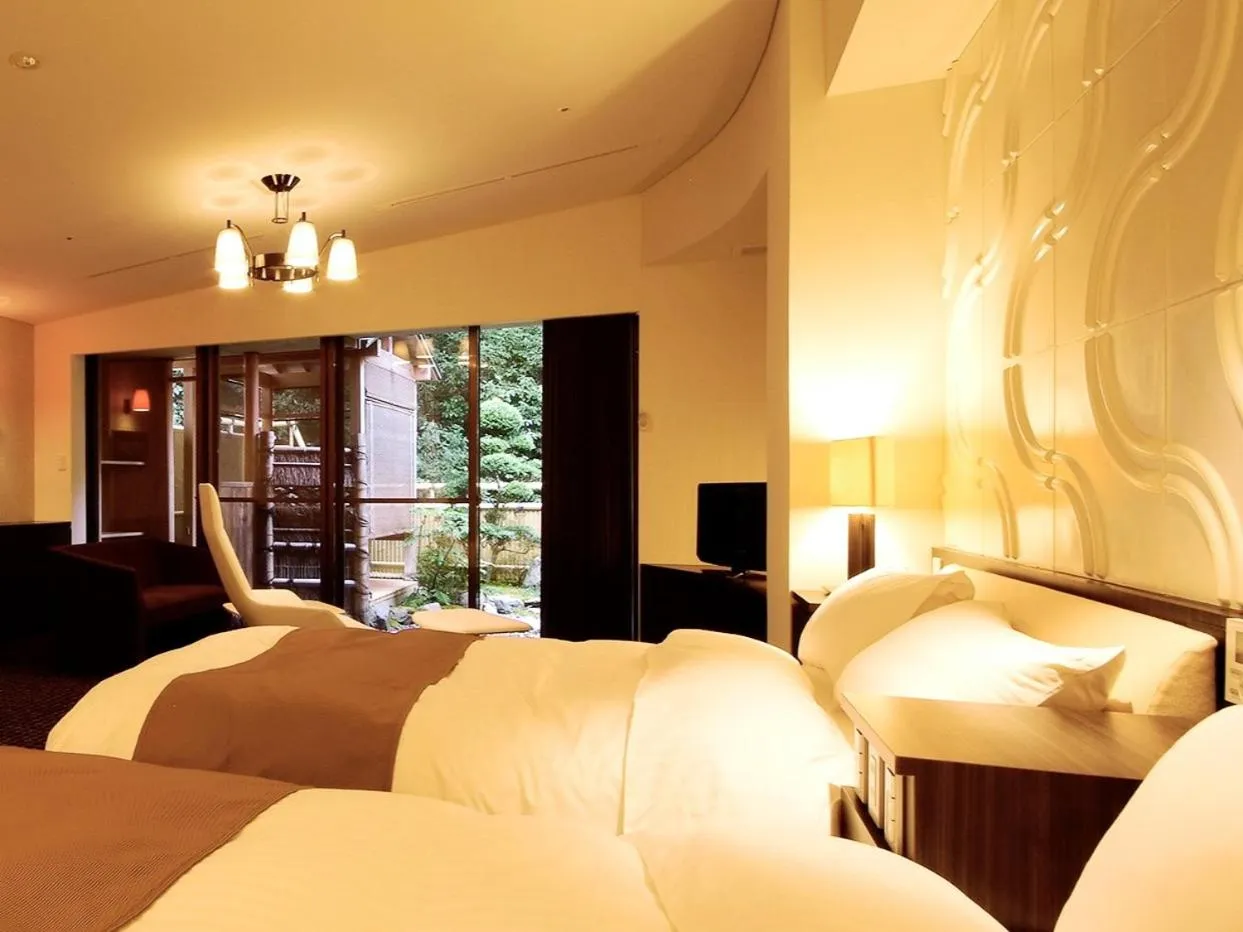 Bed in Shoenso Hozugawatei