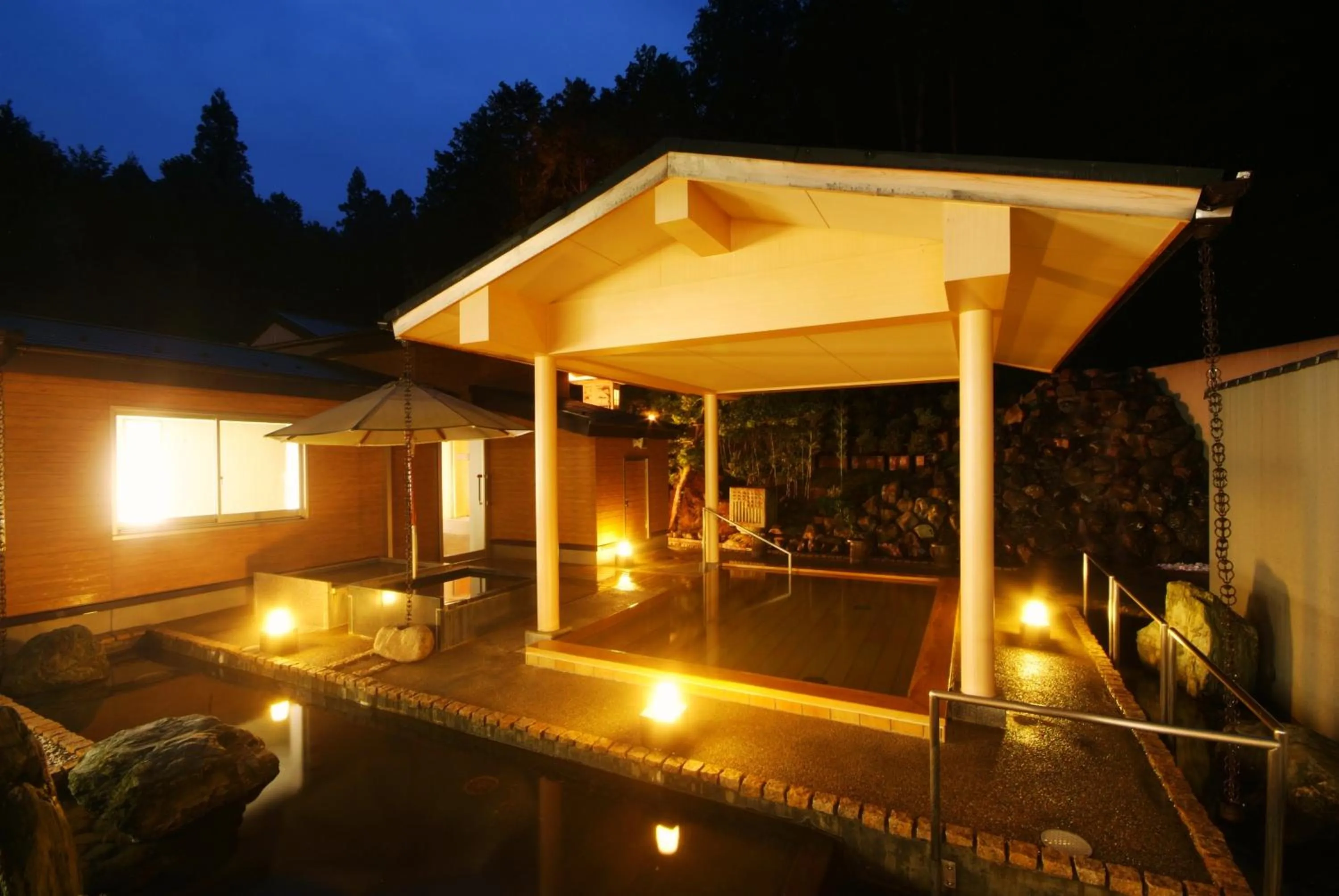 Open Air Bath in Shoenso Hozugawatei