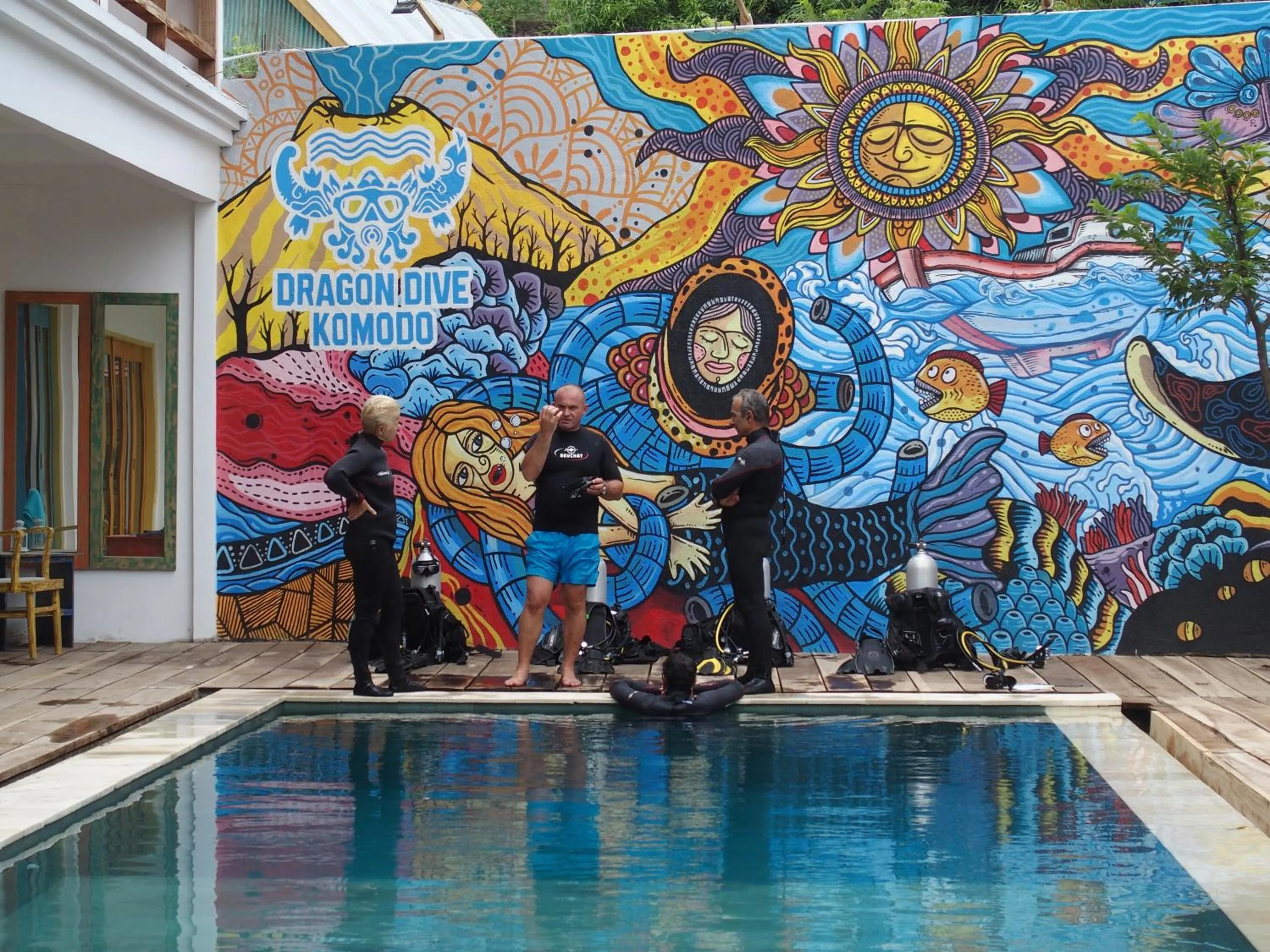 Diving in Dragon Dive Komodo Dive Resort