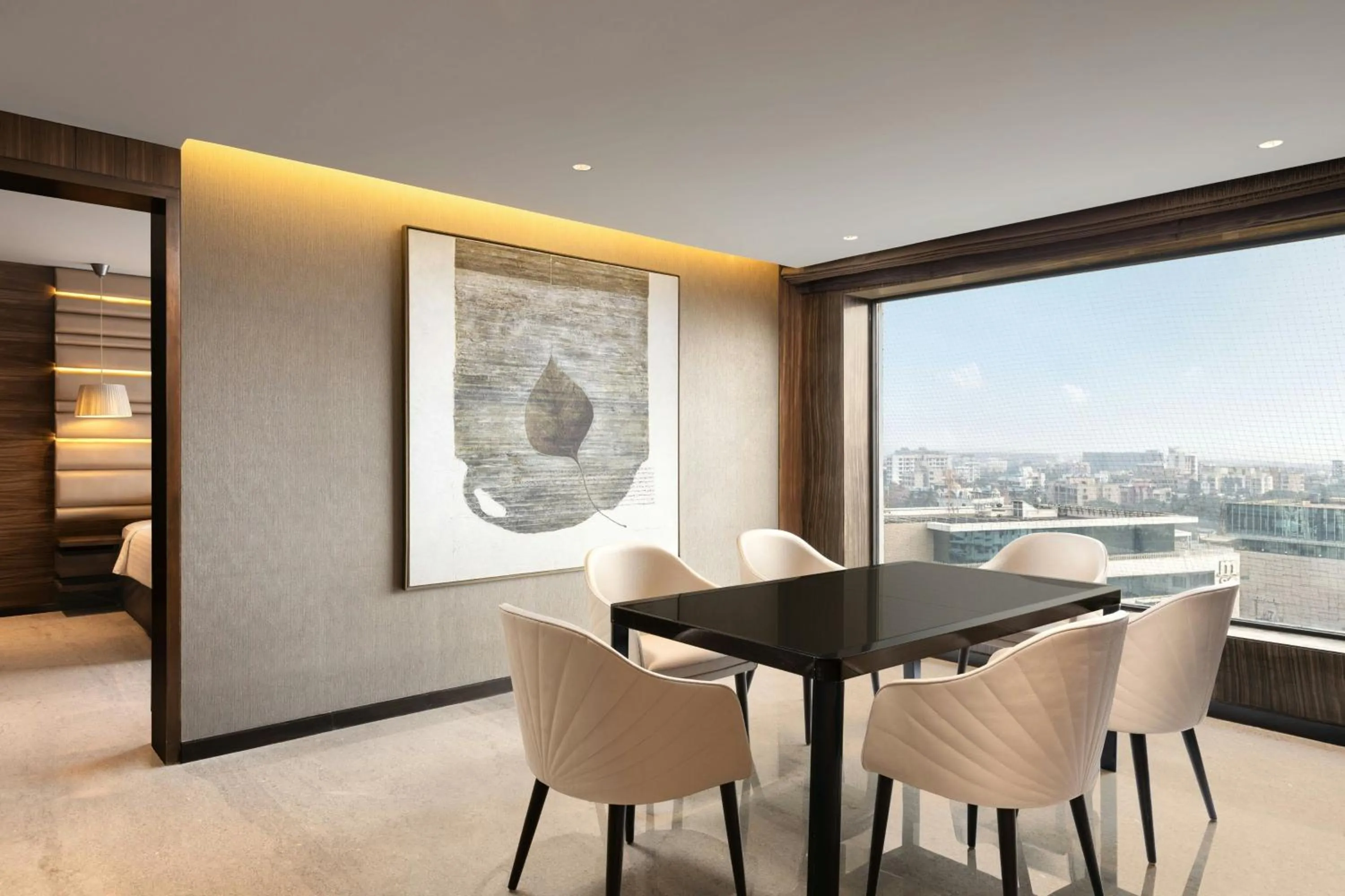 Living room in Courtyard by Marriott Mumbai International Airport