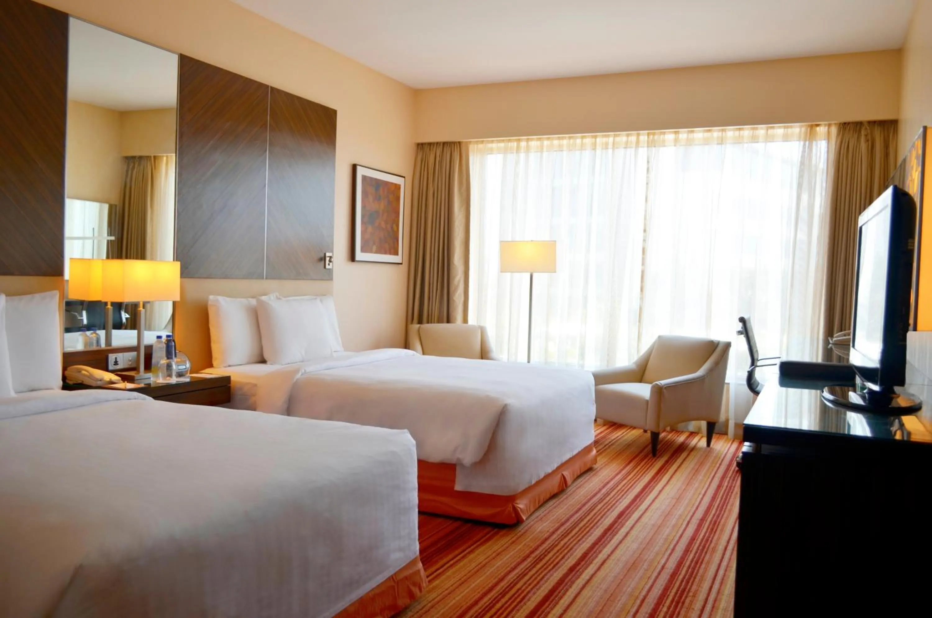 Bedroom, Bed in Courtyard by Marriott Mumbai International Airport