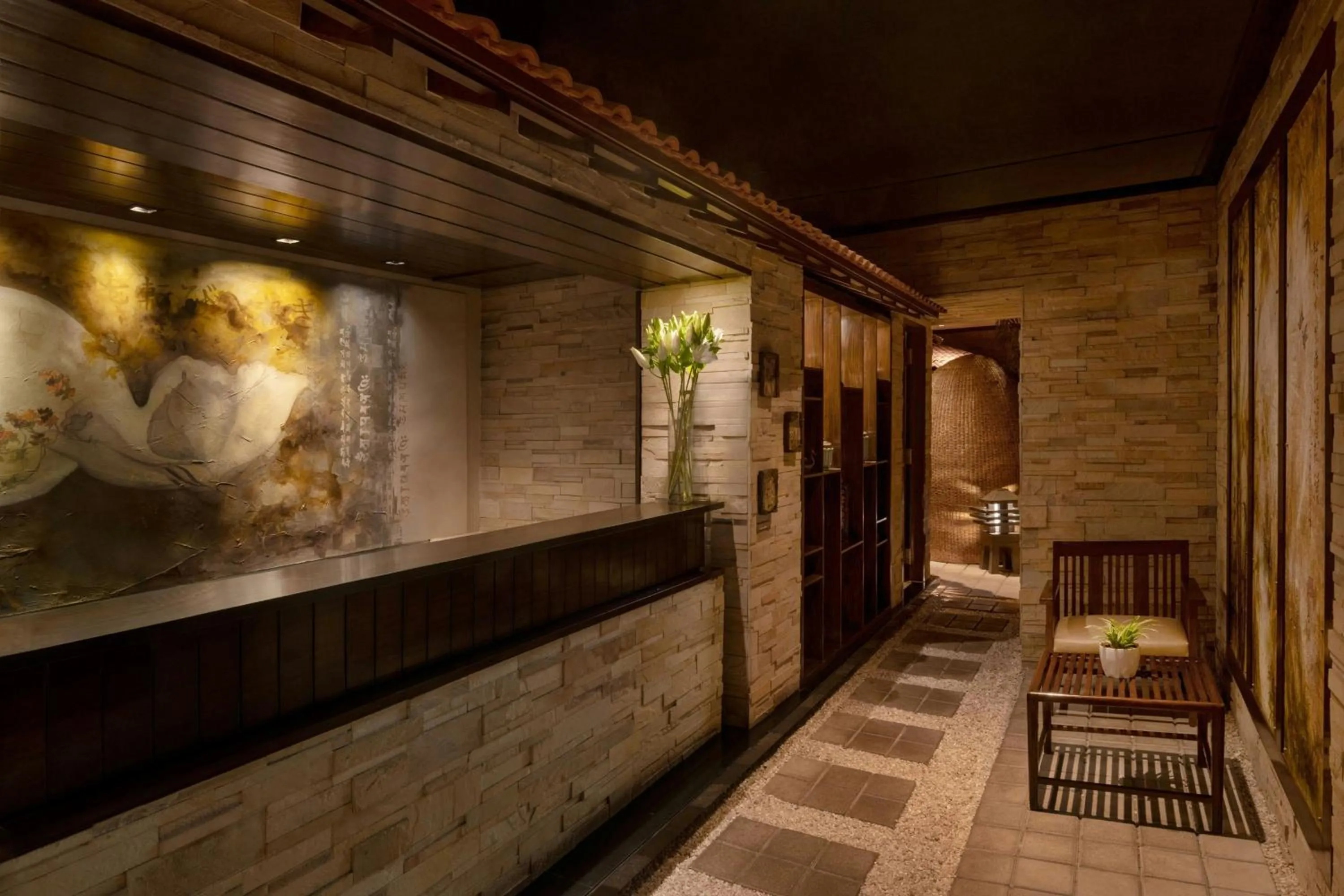 Lobby or reception in Courtyard by Marriott Mumbai International Airport