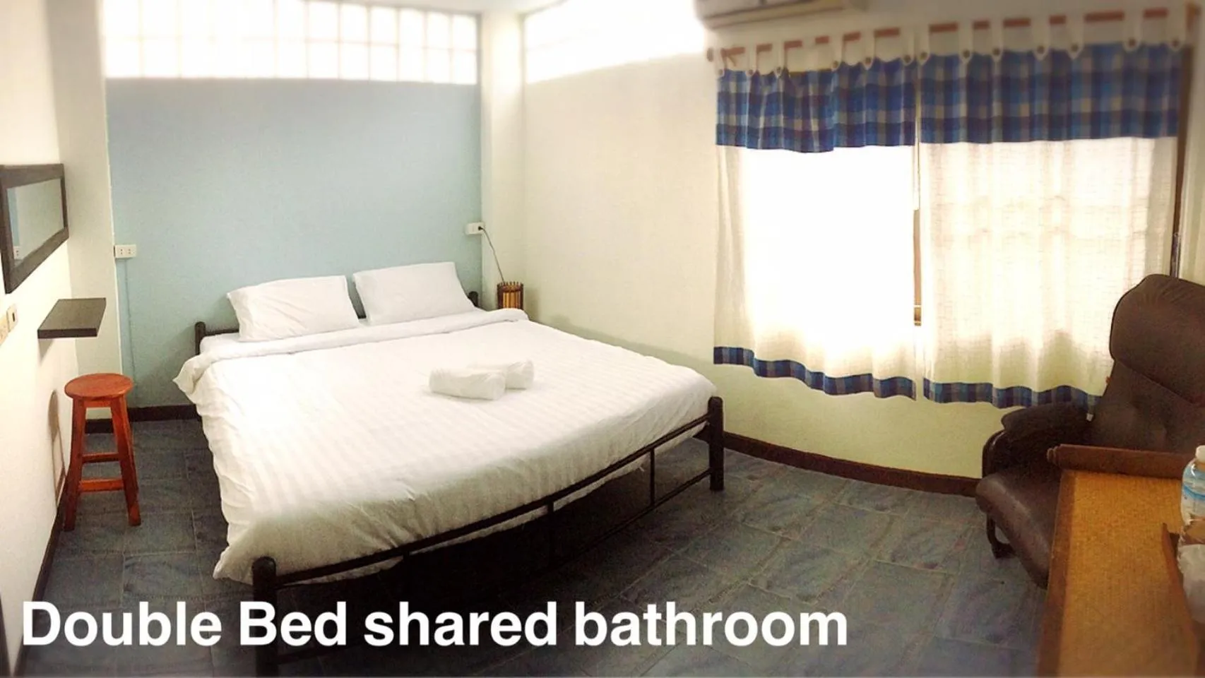 Bed in Yen Aura Boutique Hotel