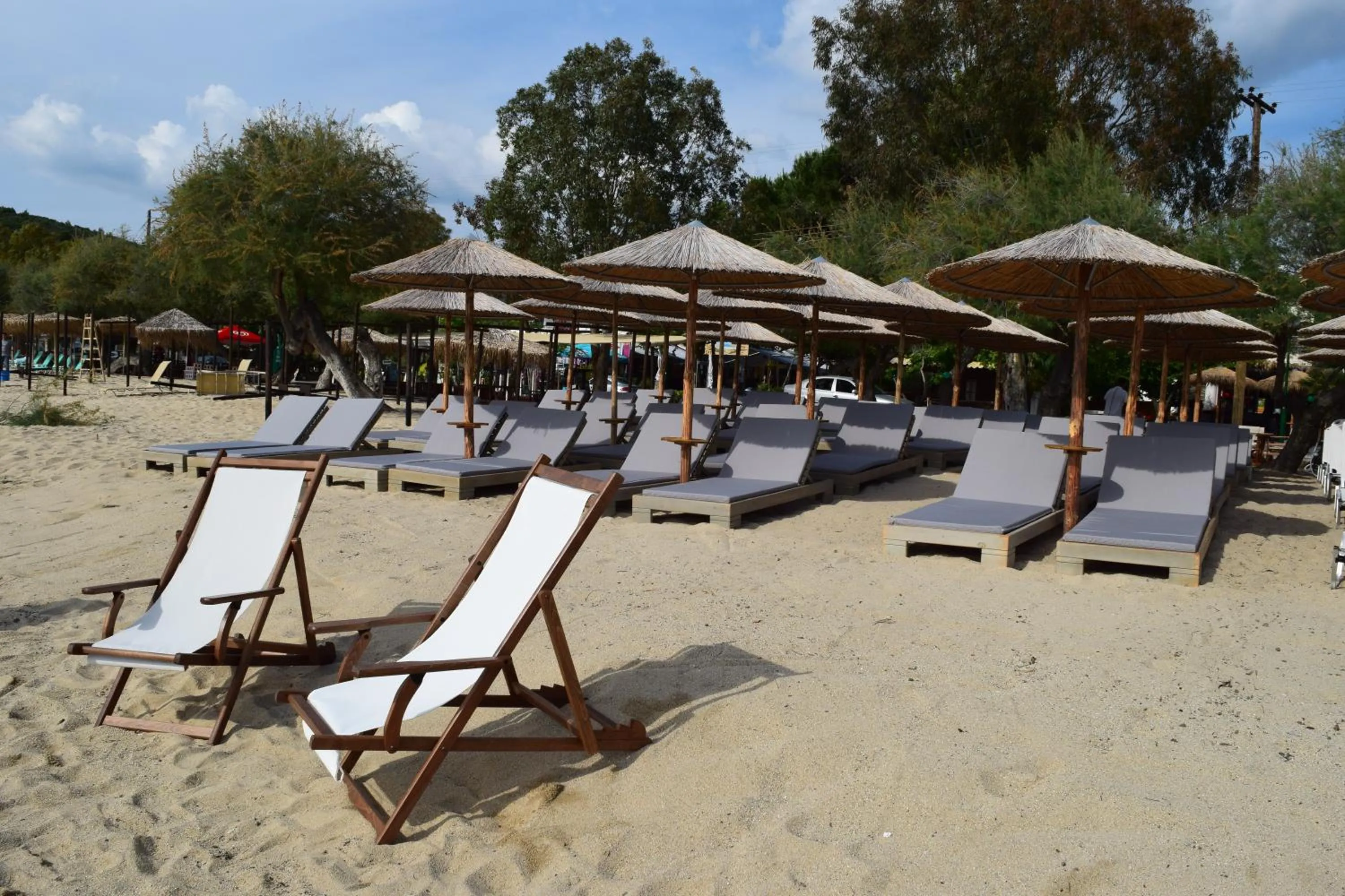Beach in Astri Hotel