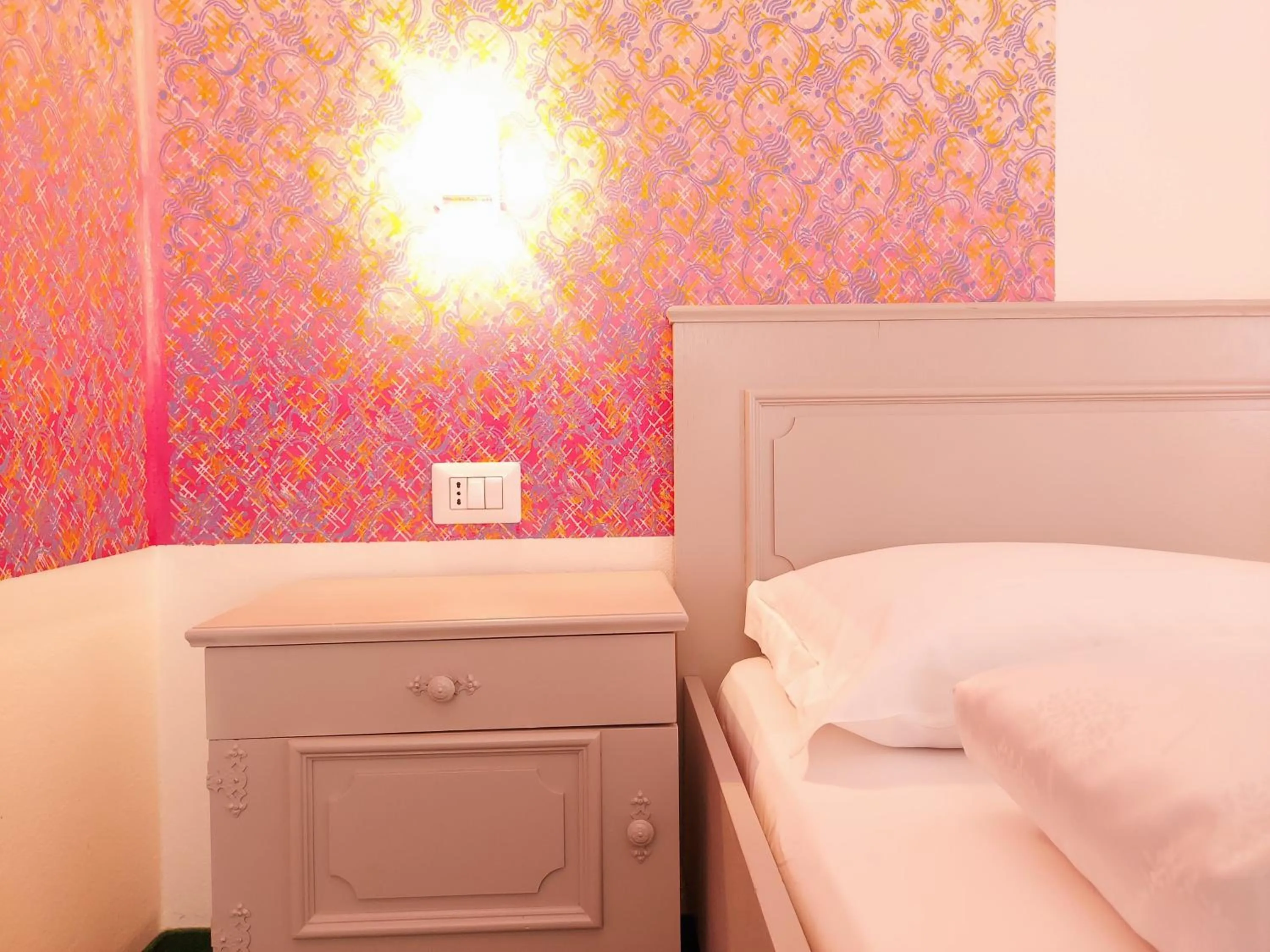 Bed in Hotel Schuster