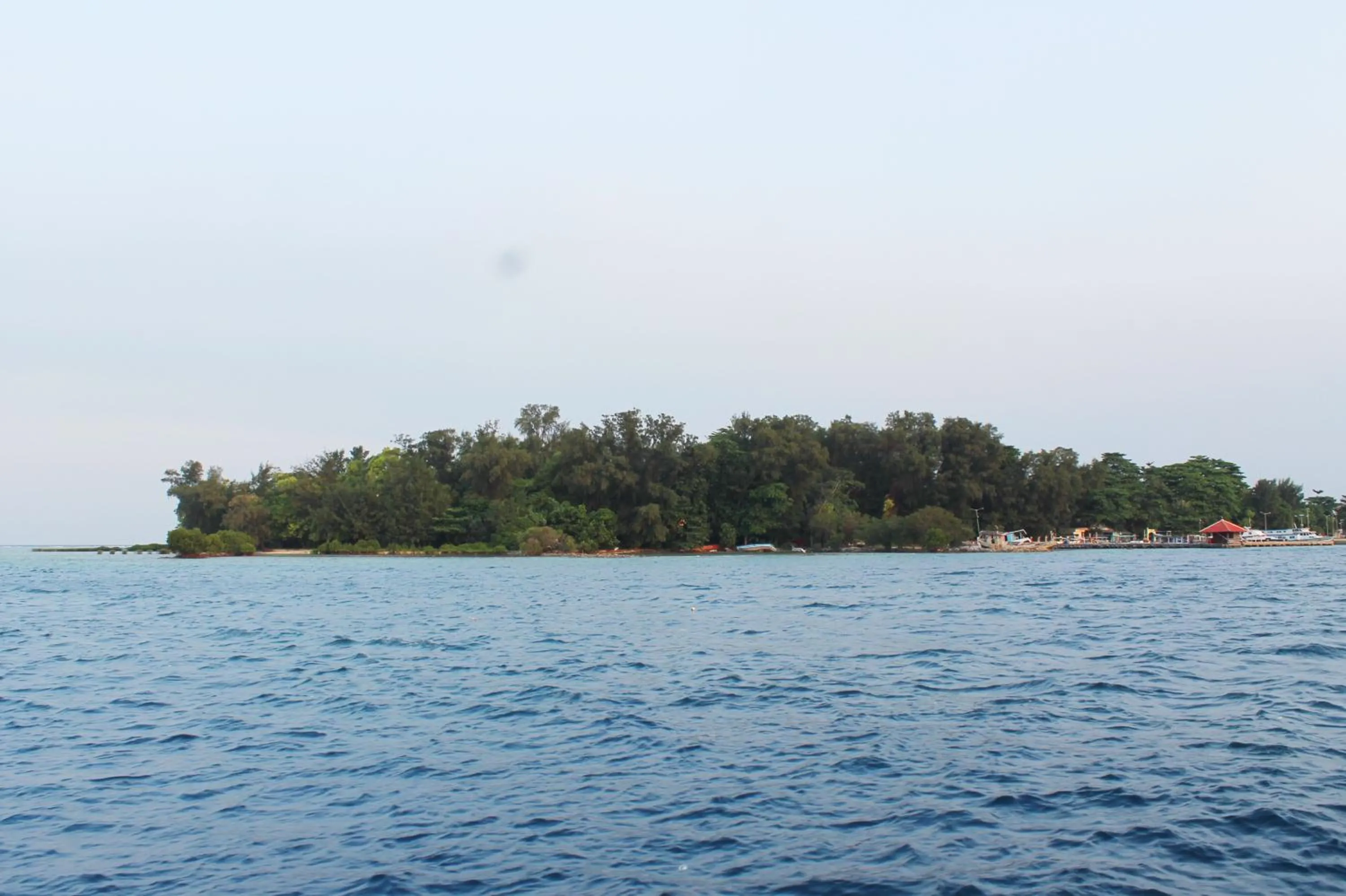 On site in Seribu Resort Thousand Island