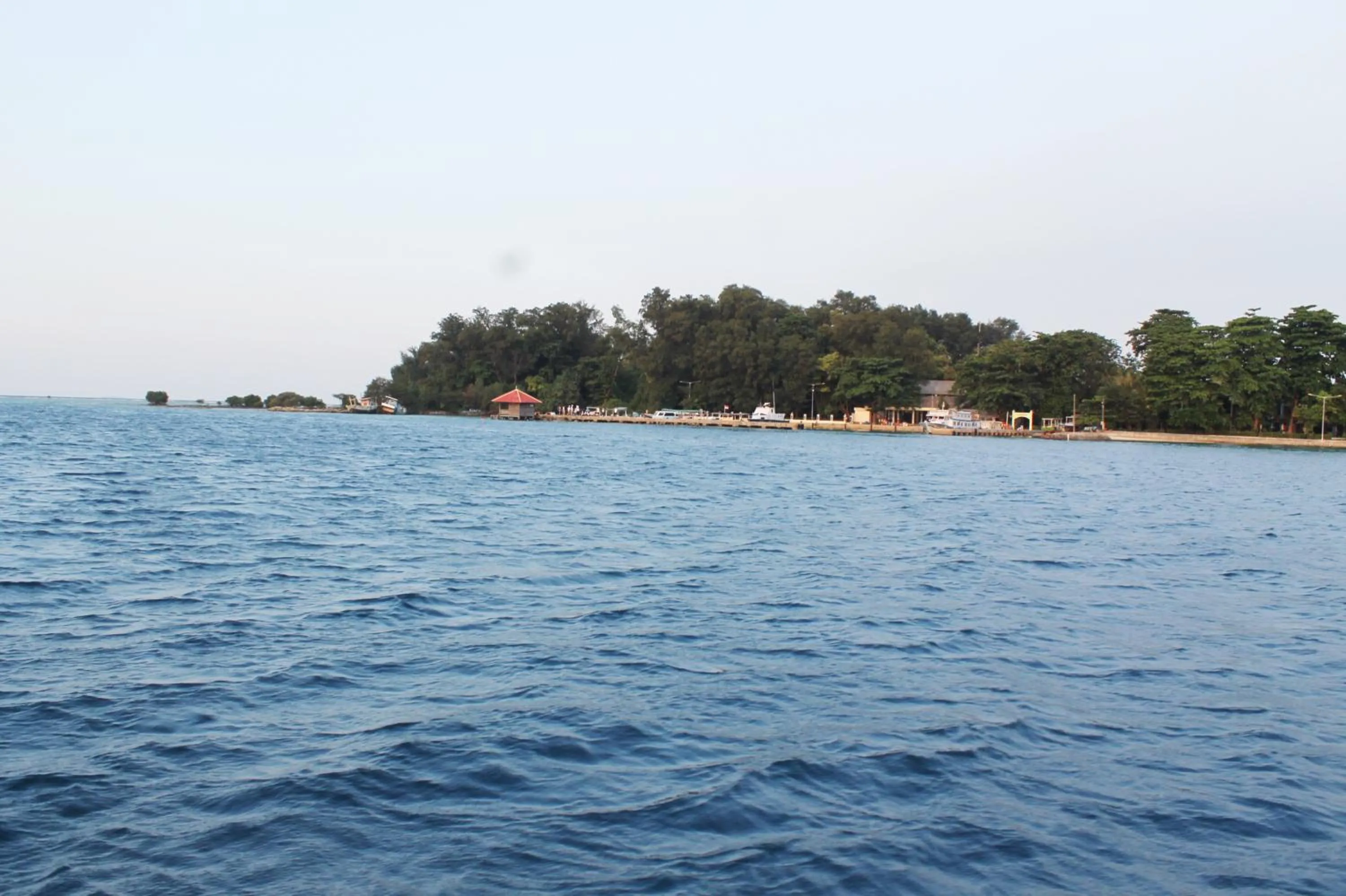 On site in Seribu Resort Thousand Island