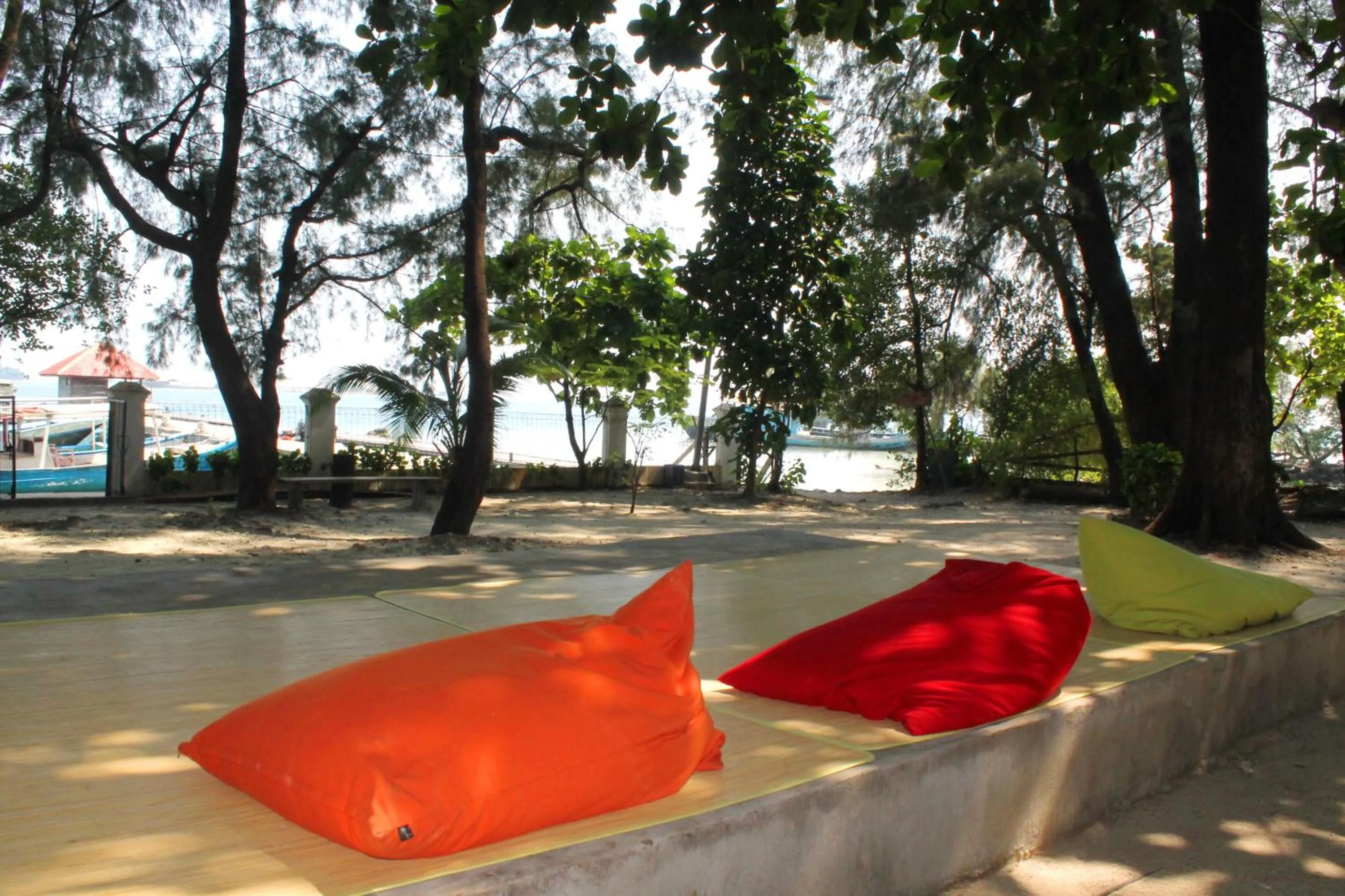 Balcony/Terrace in Seribu Resort Thousand Island