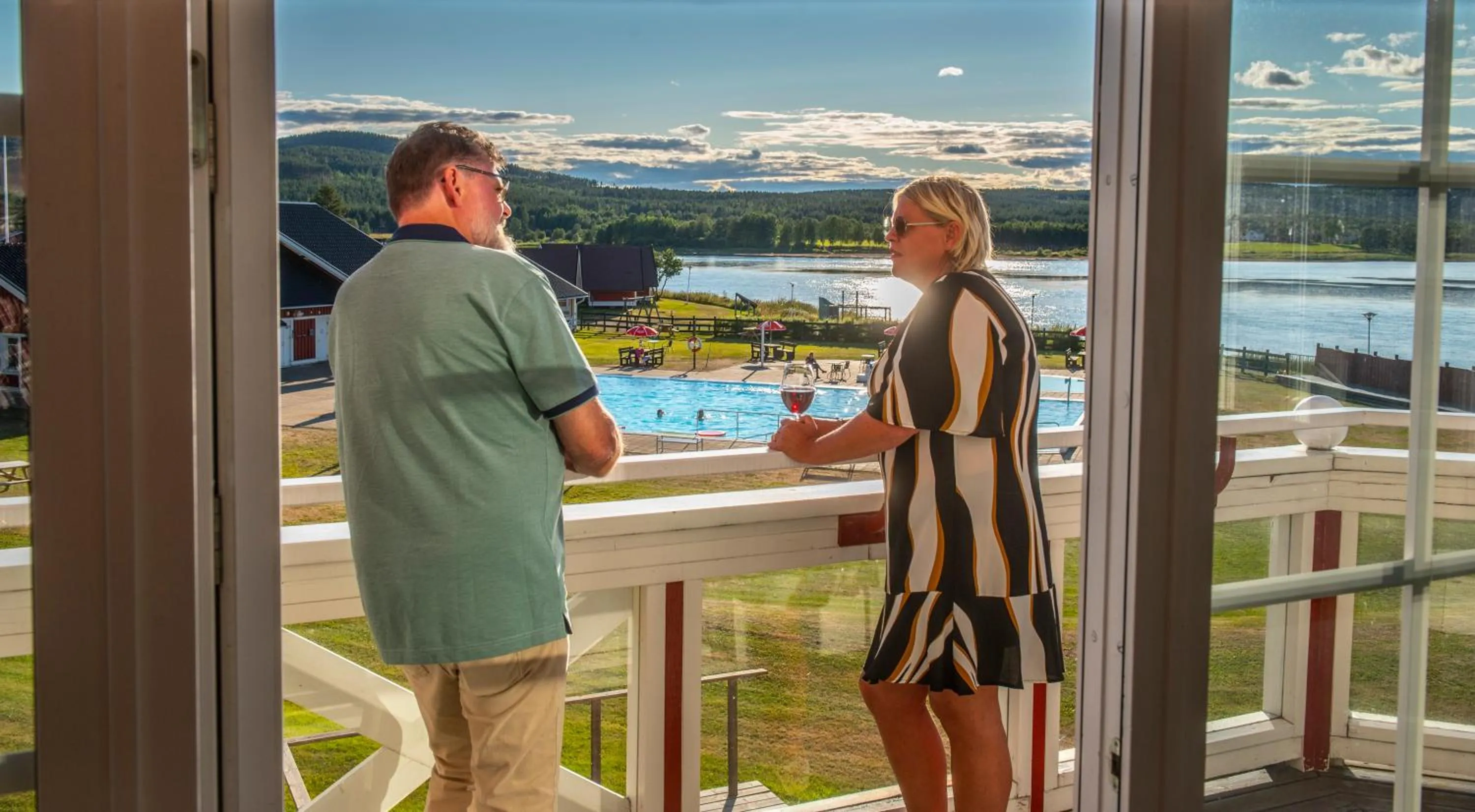 Balcony/Terrace in Grand Arctic Resort