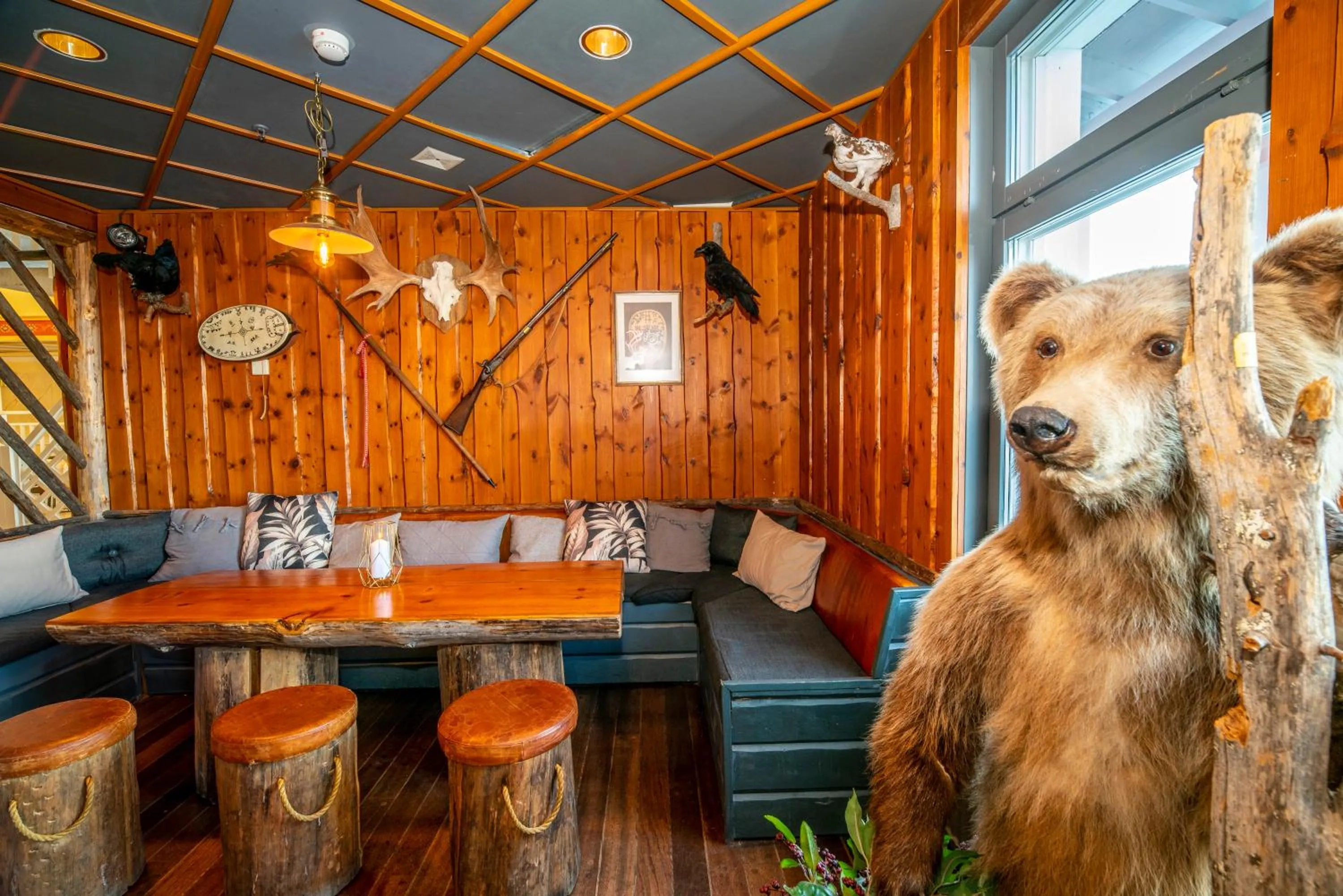Lounge or bar in Grand Arctic Resort
