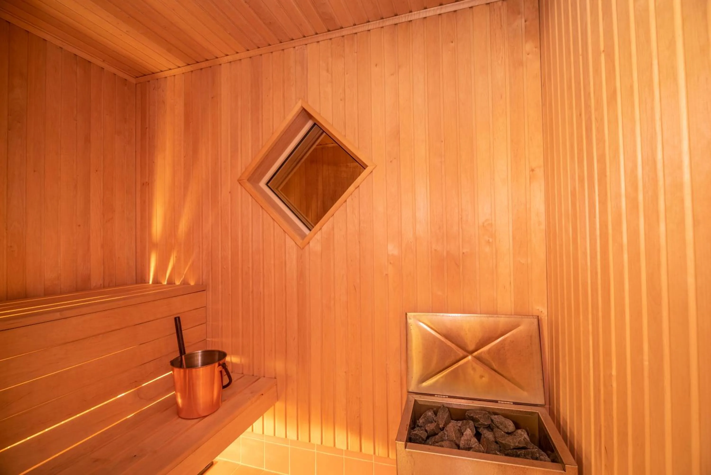 Sauna in Grand Arctic Resort