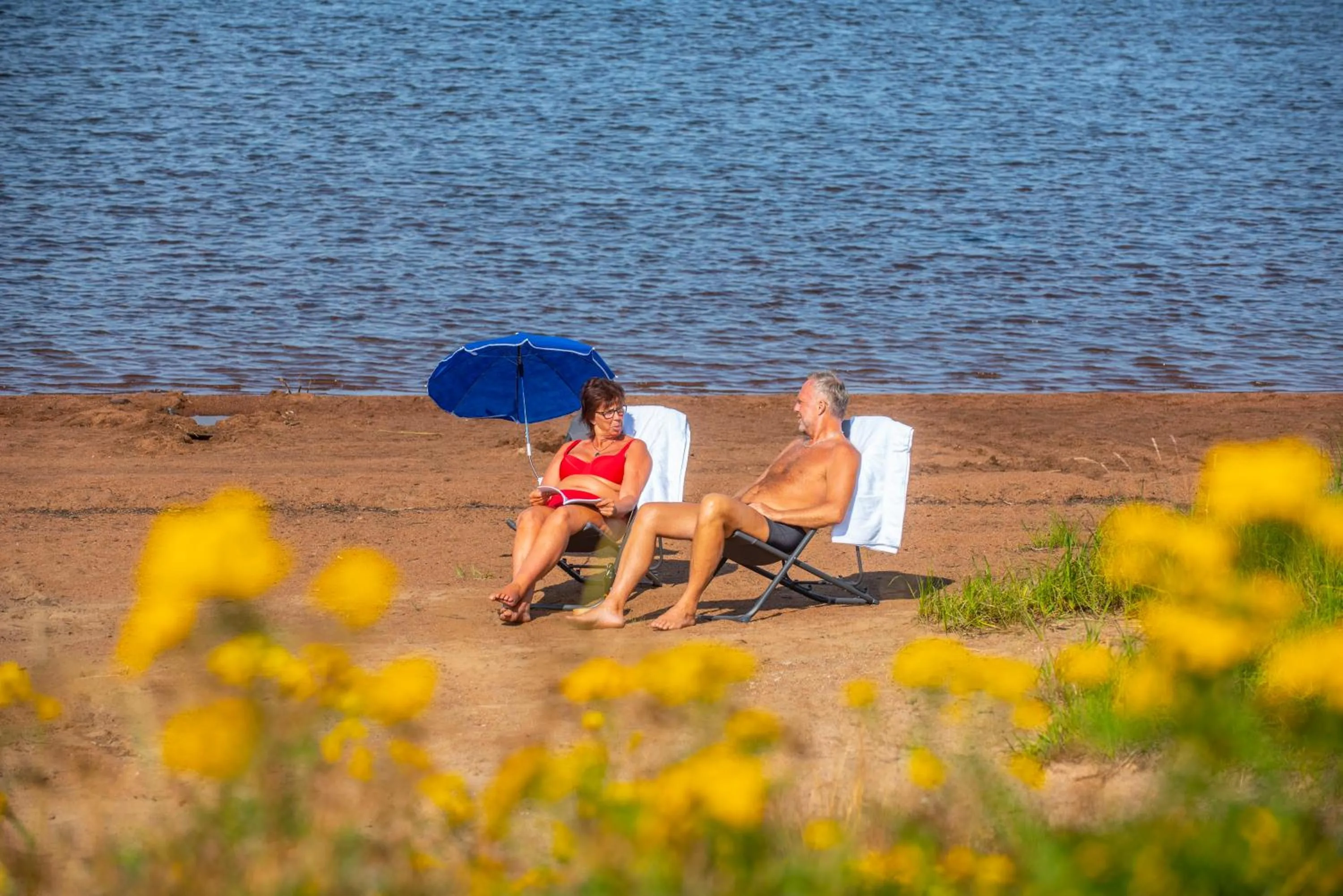 Beach in Grand Arctic Resort