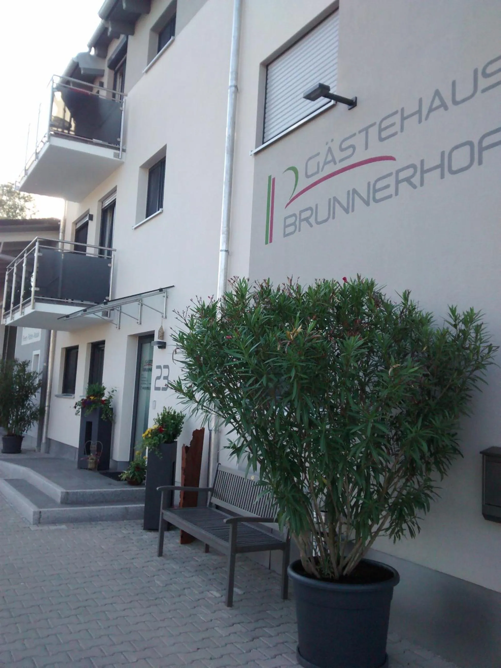 Facade/entrance in Gästehaus Brunnerhof - Eitting