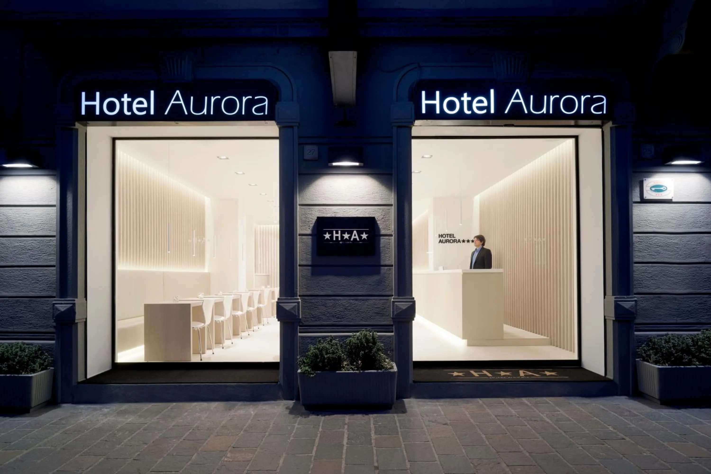 Property building in Hotel Aurora