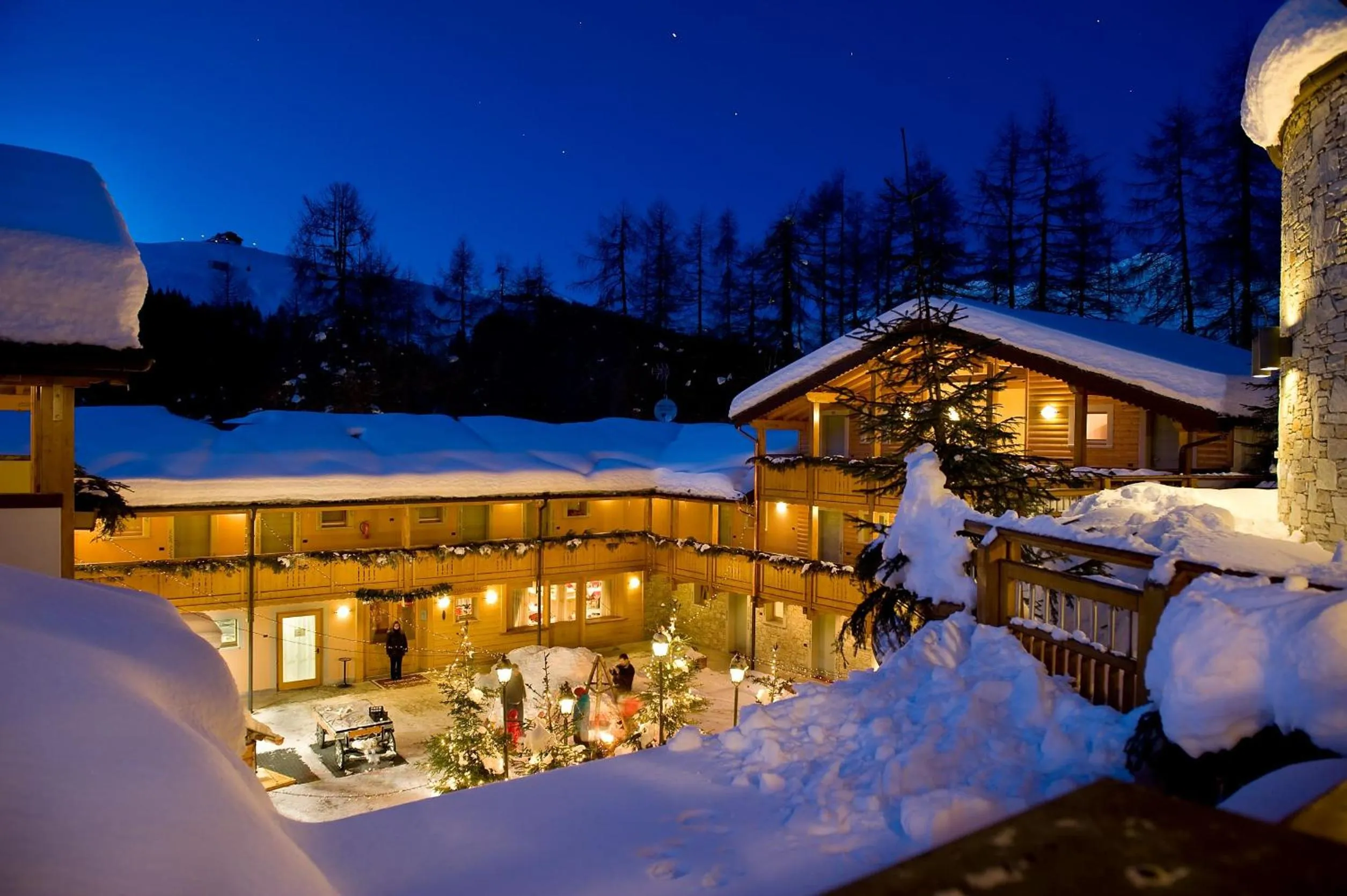 Property building in Boscone Suite Hotel