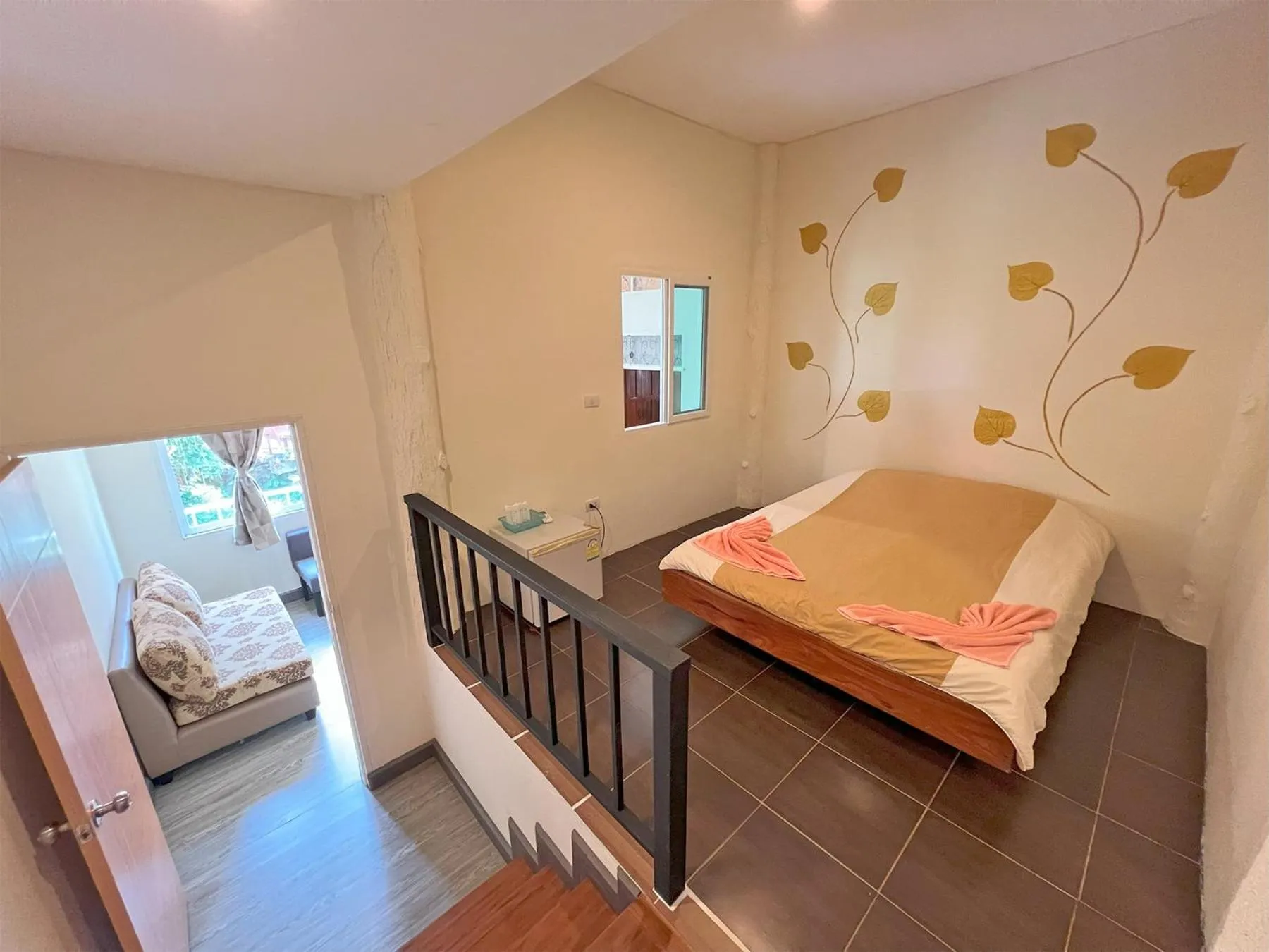 Bed in Phuiyara Resort