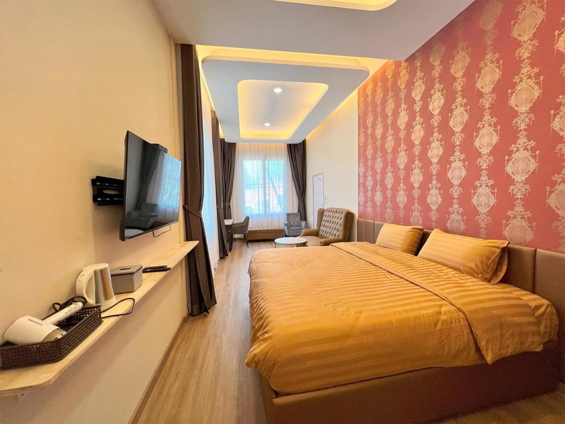 Bed in Phuiyara Resort