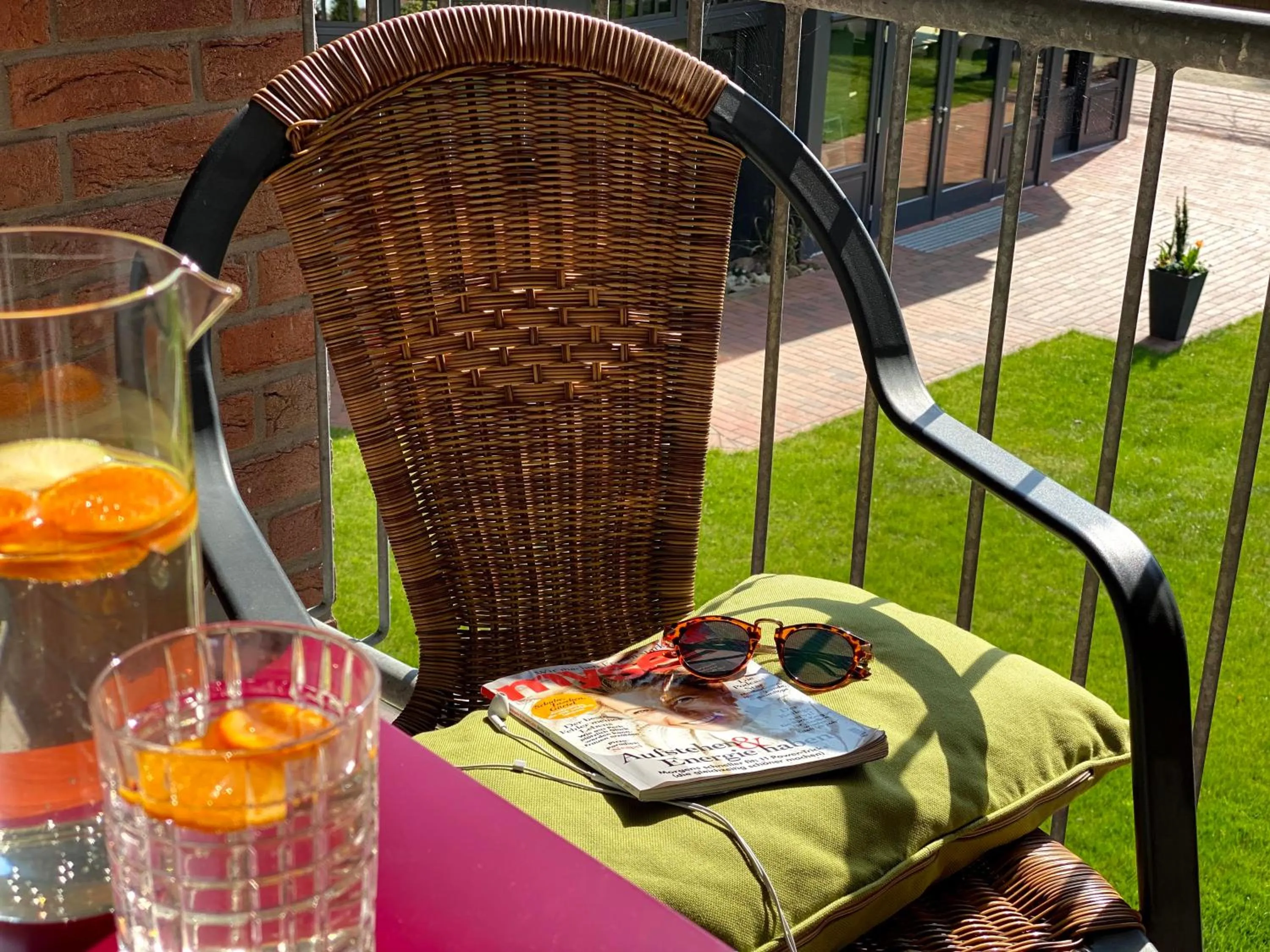 Patio in Hotel Heidegrund