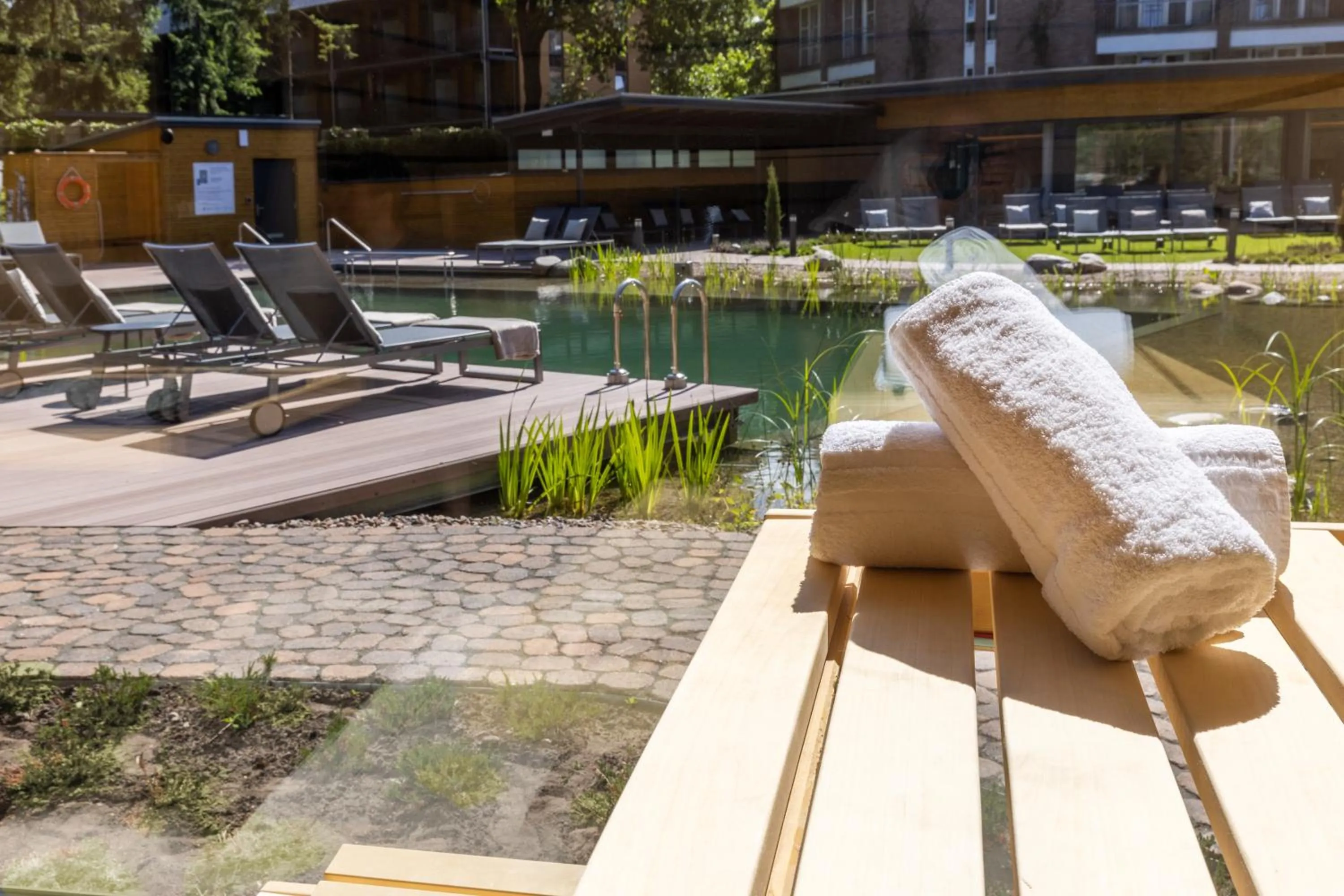 Sauna in Hotel Heidegrund