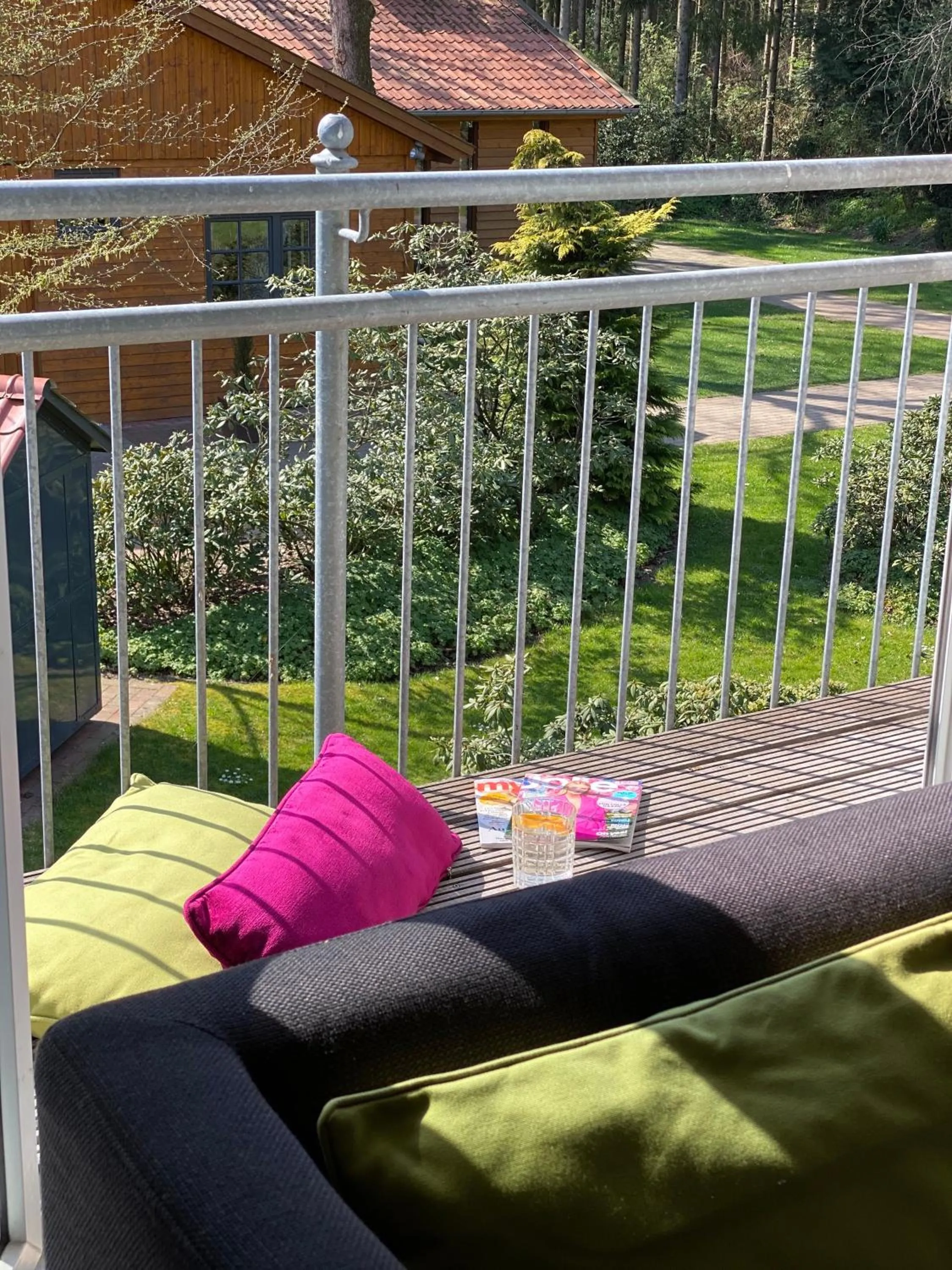 Balcony/Terrace in Hotel Heidegrund