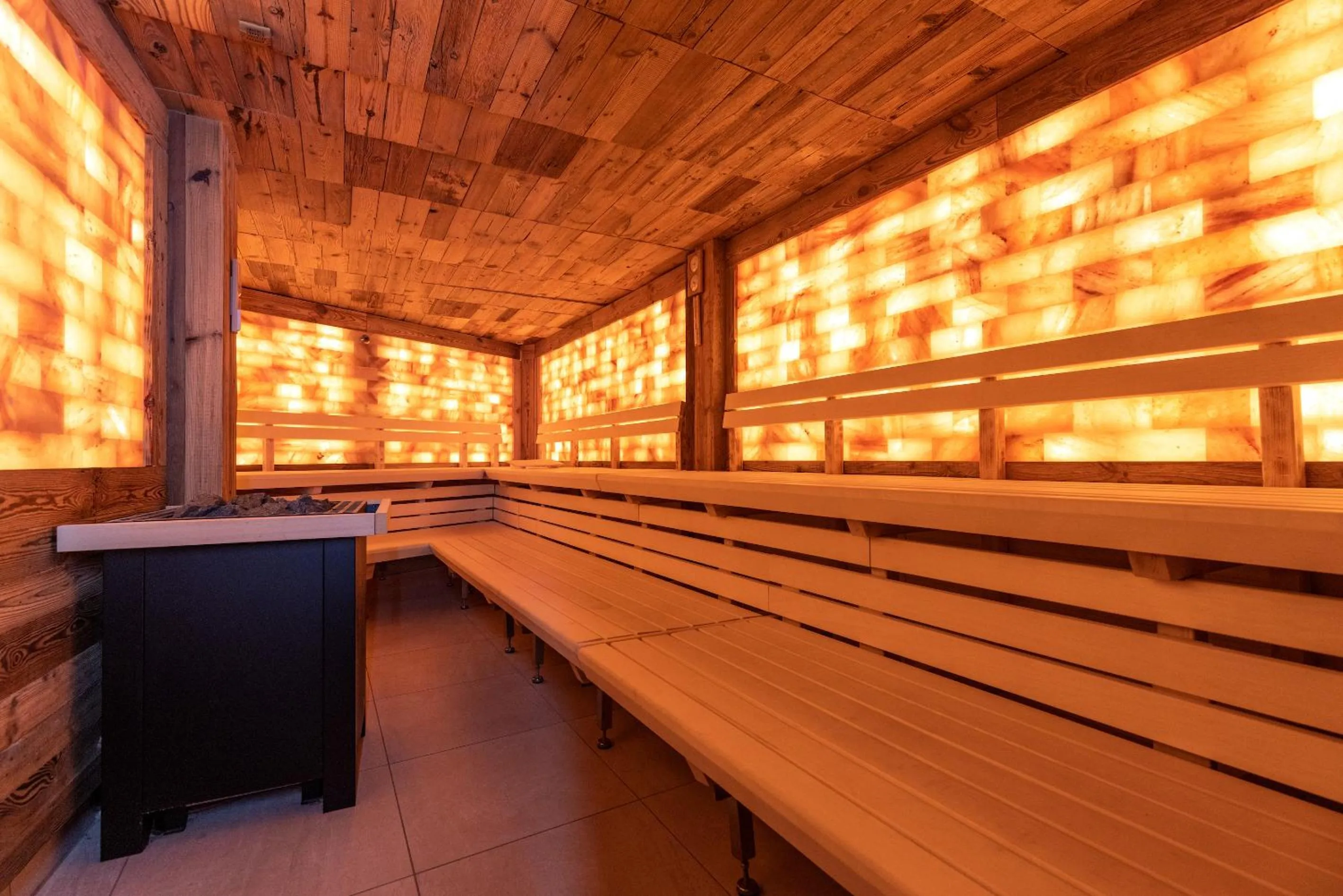 Sauna in Hotel Heidegrund