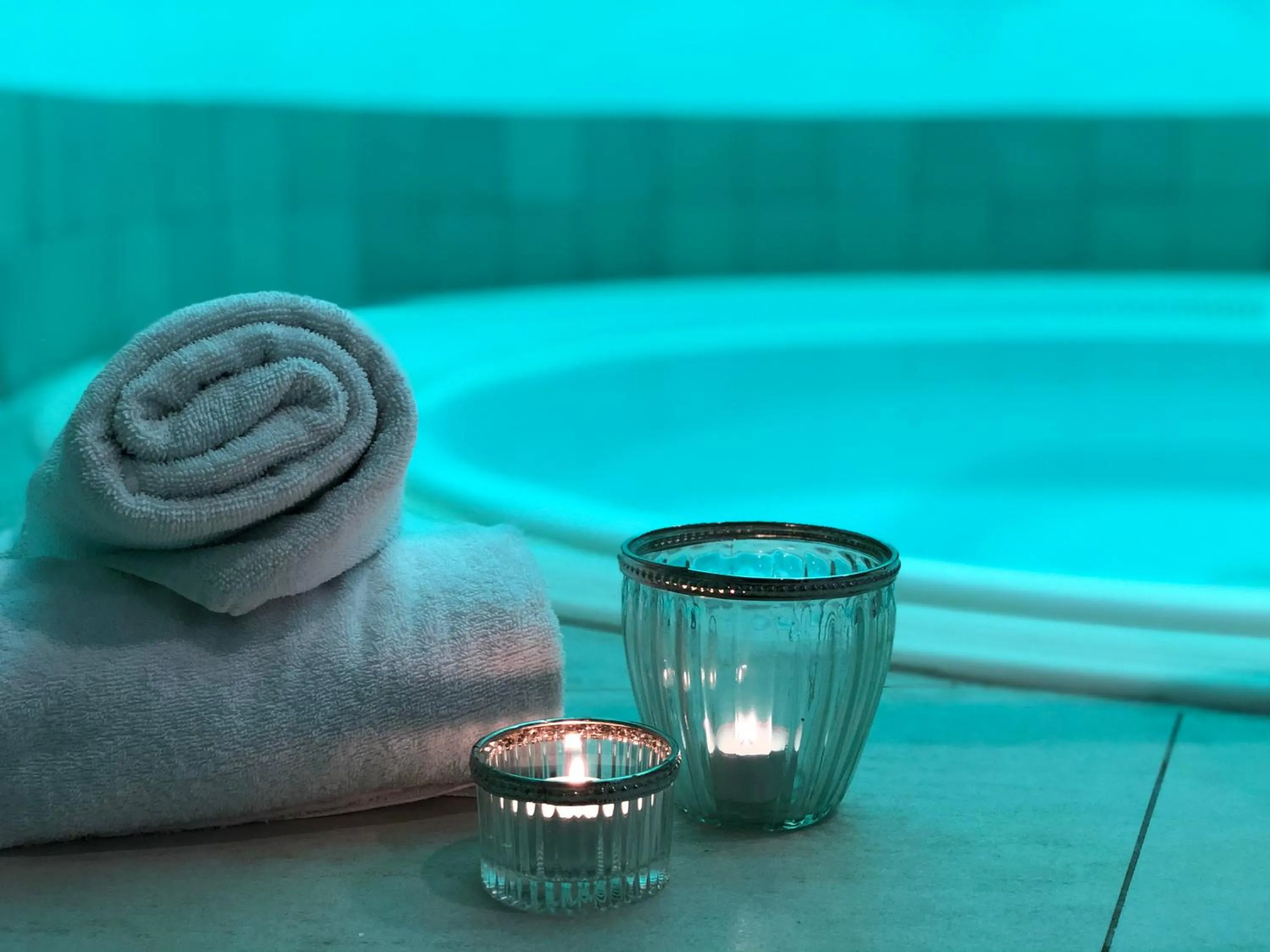 Hot Tub in Hotel Heidegrund