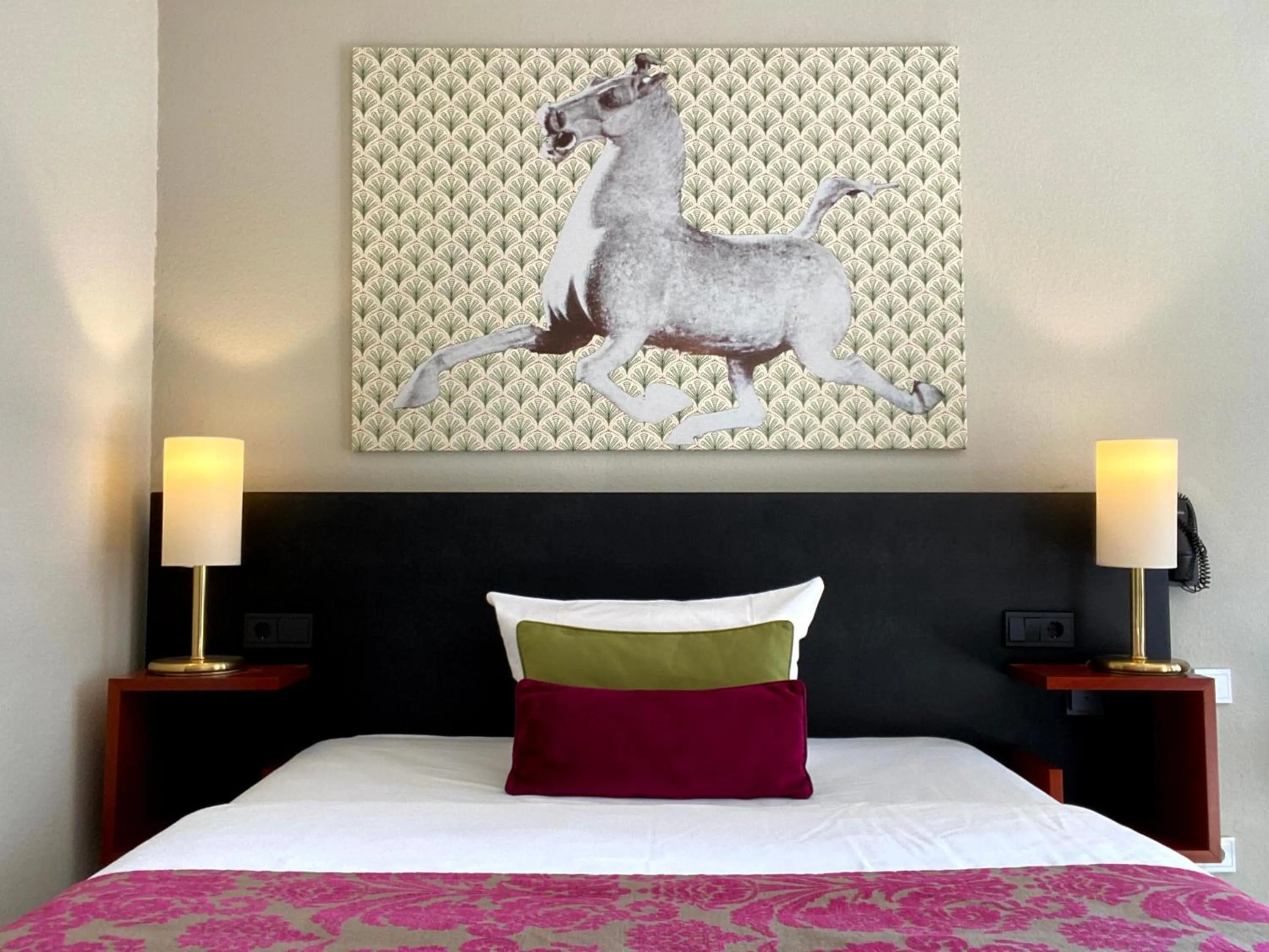 Bedroom, Bed in Hotel Heidegrund