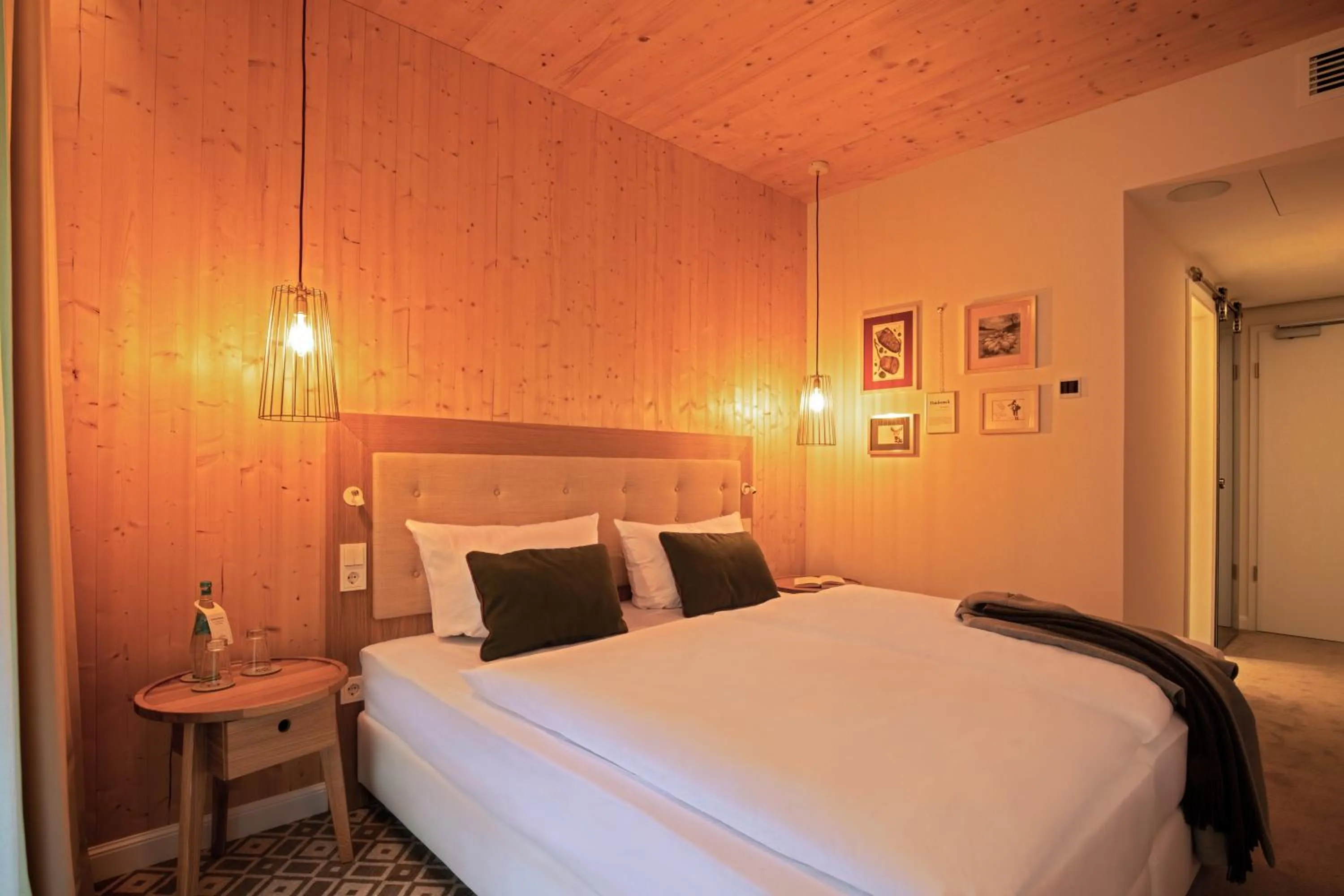 Bed in Hotel Heidegrund