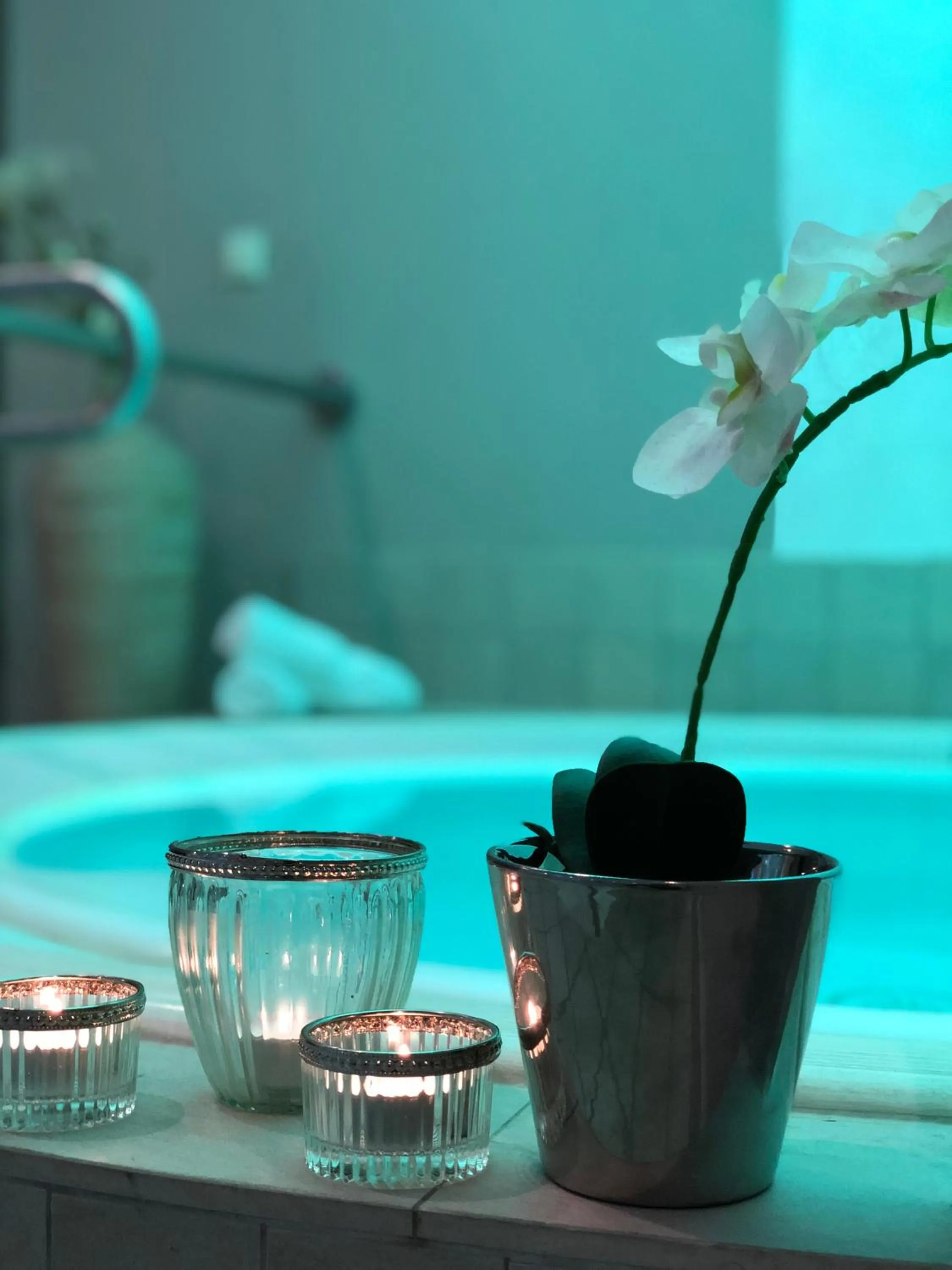 Hot Tub in Hotel Heidegrund