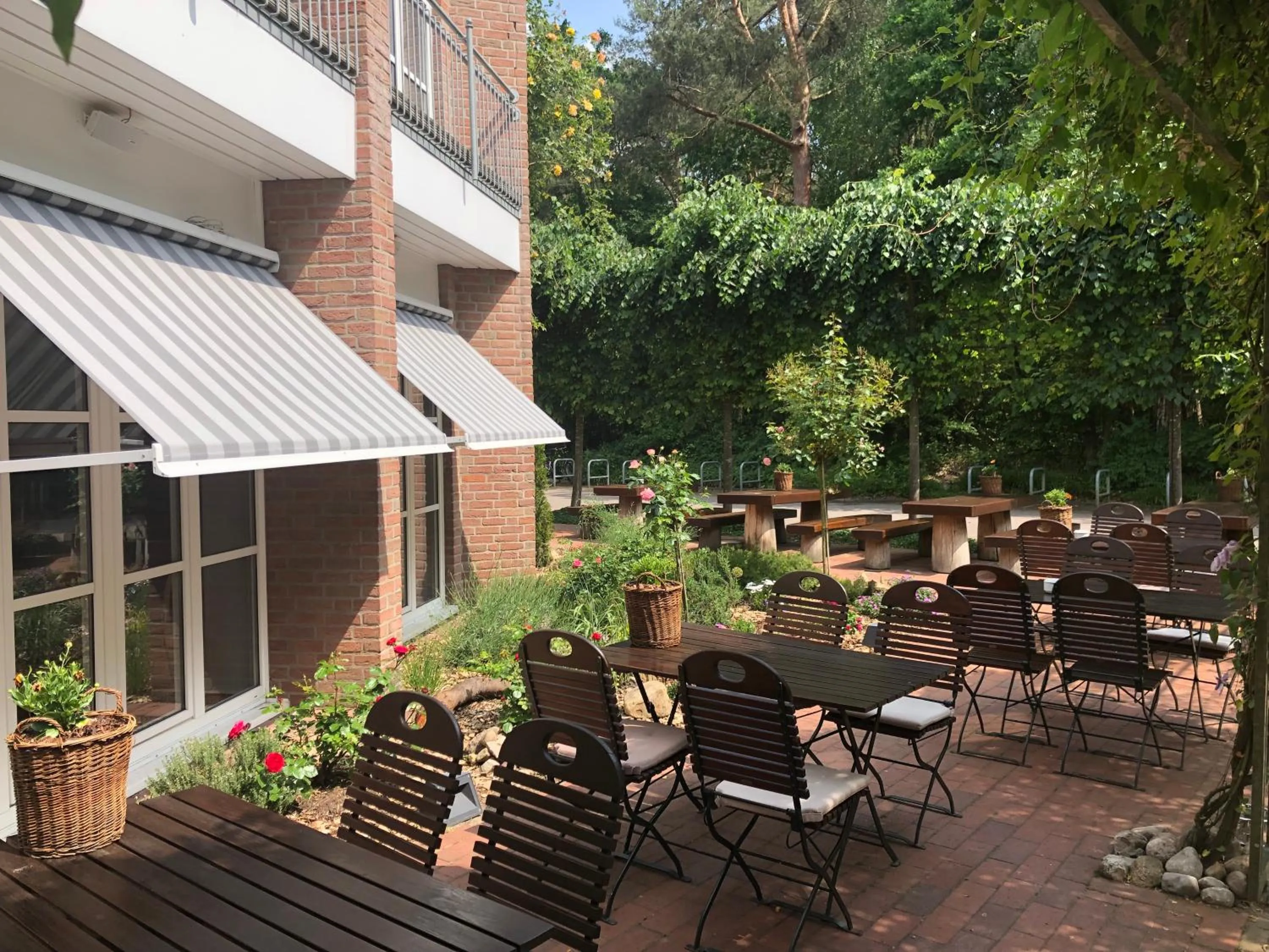 Patio in Hotel Heidegrund