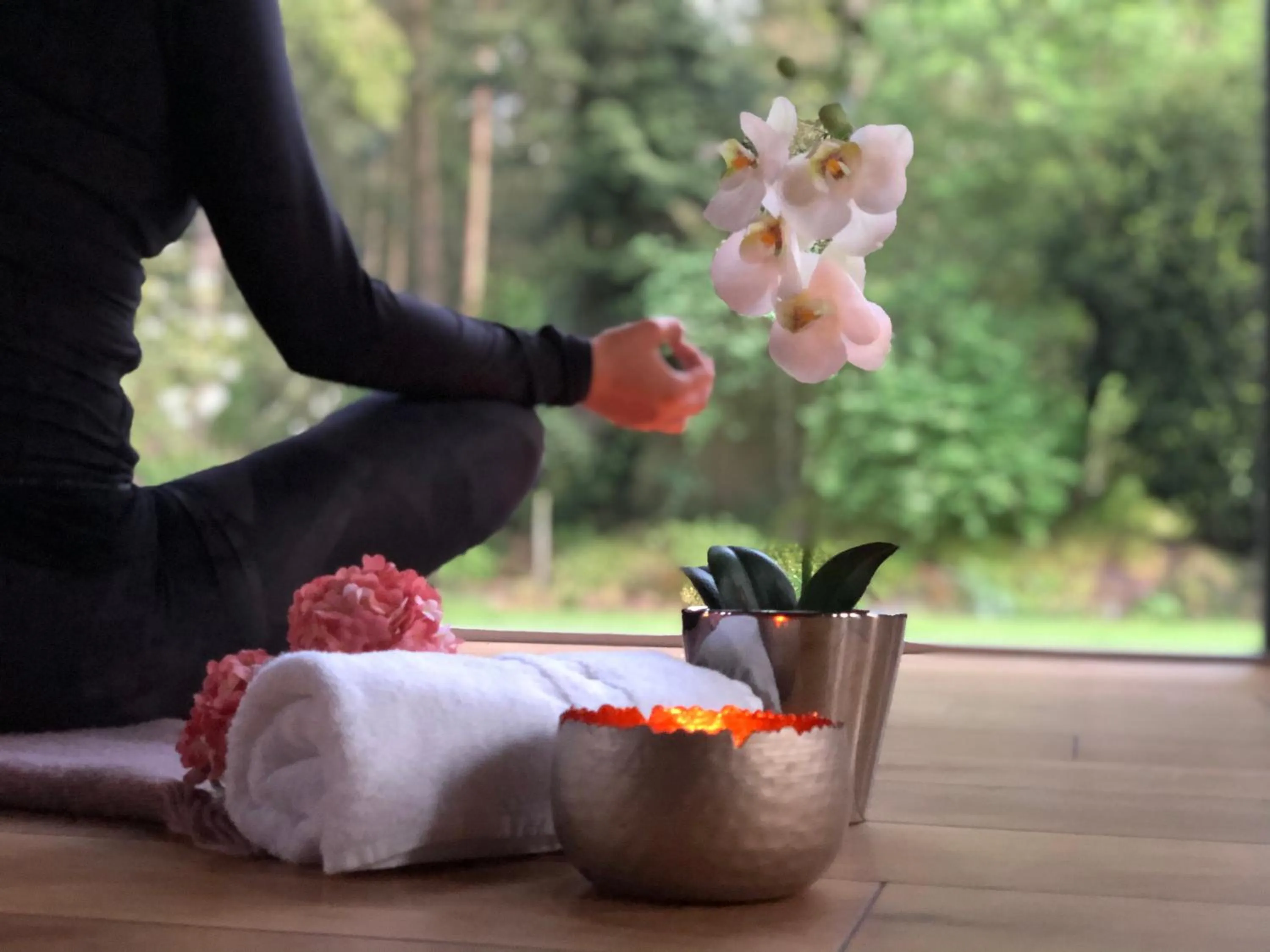 Garden in Hotel Heidegrund