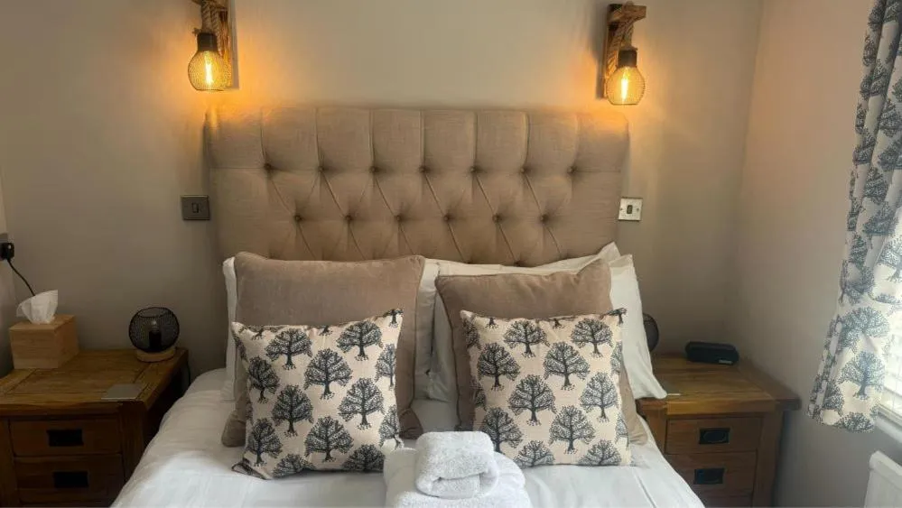 Bed in The Red Lion Hotel