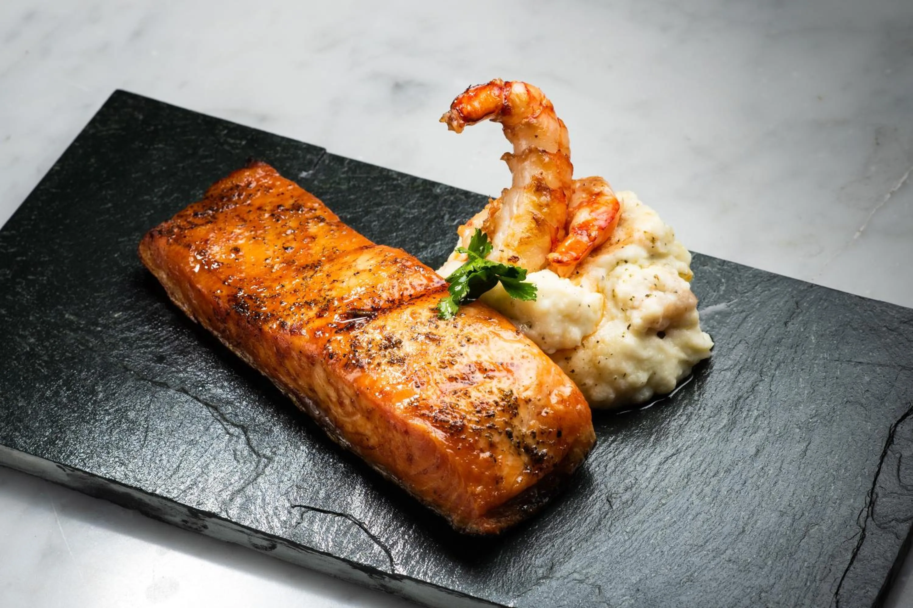 Food close-up in Lagos Del Calafate