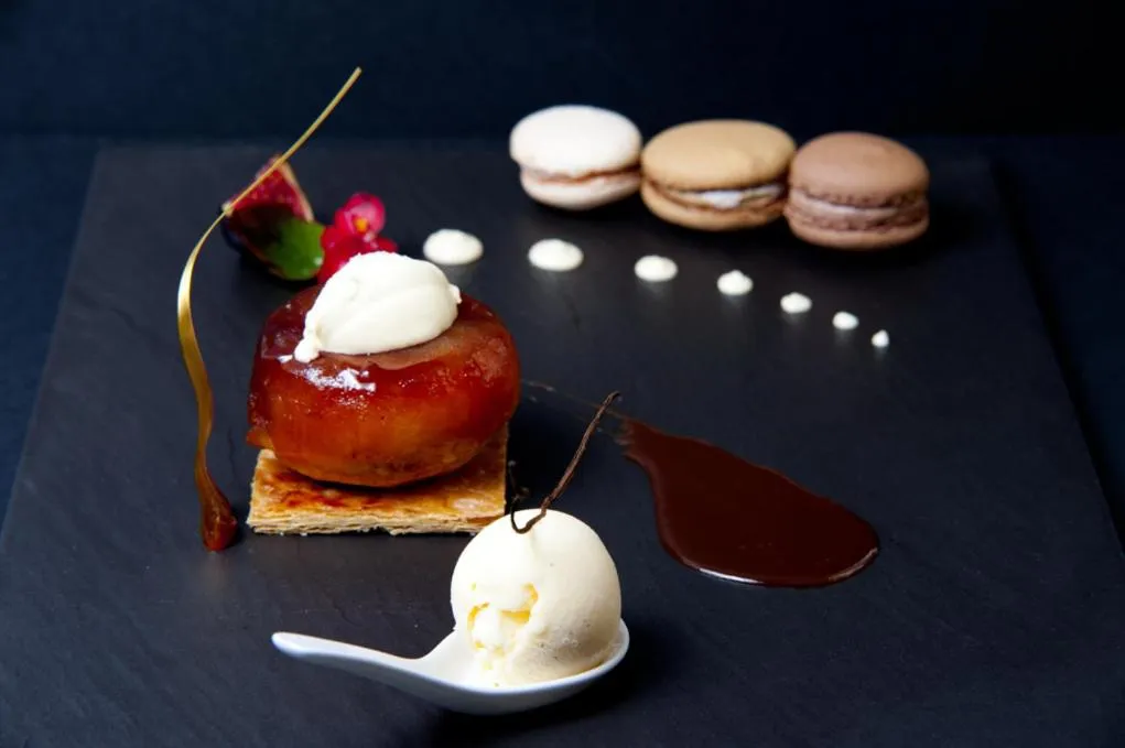 Food close-up in Logis Hôtel Restaurant Relais Du Gué De Selle