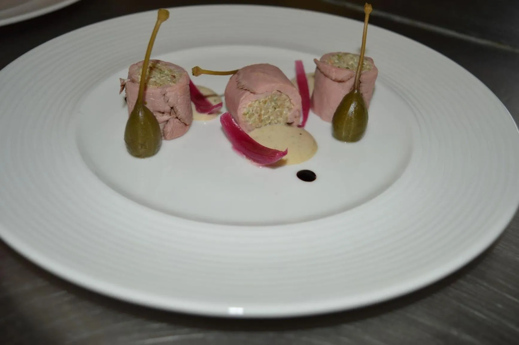 Food close-up in Logis Hôtel Restaurant Relais Du Gué De Selle