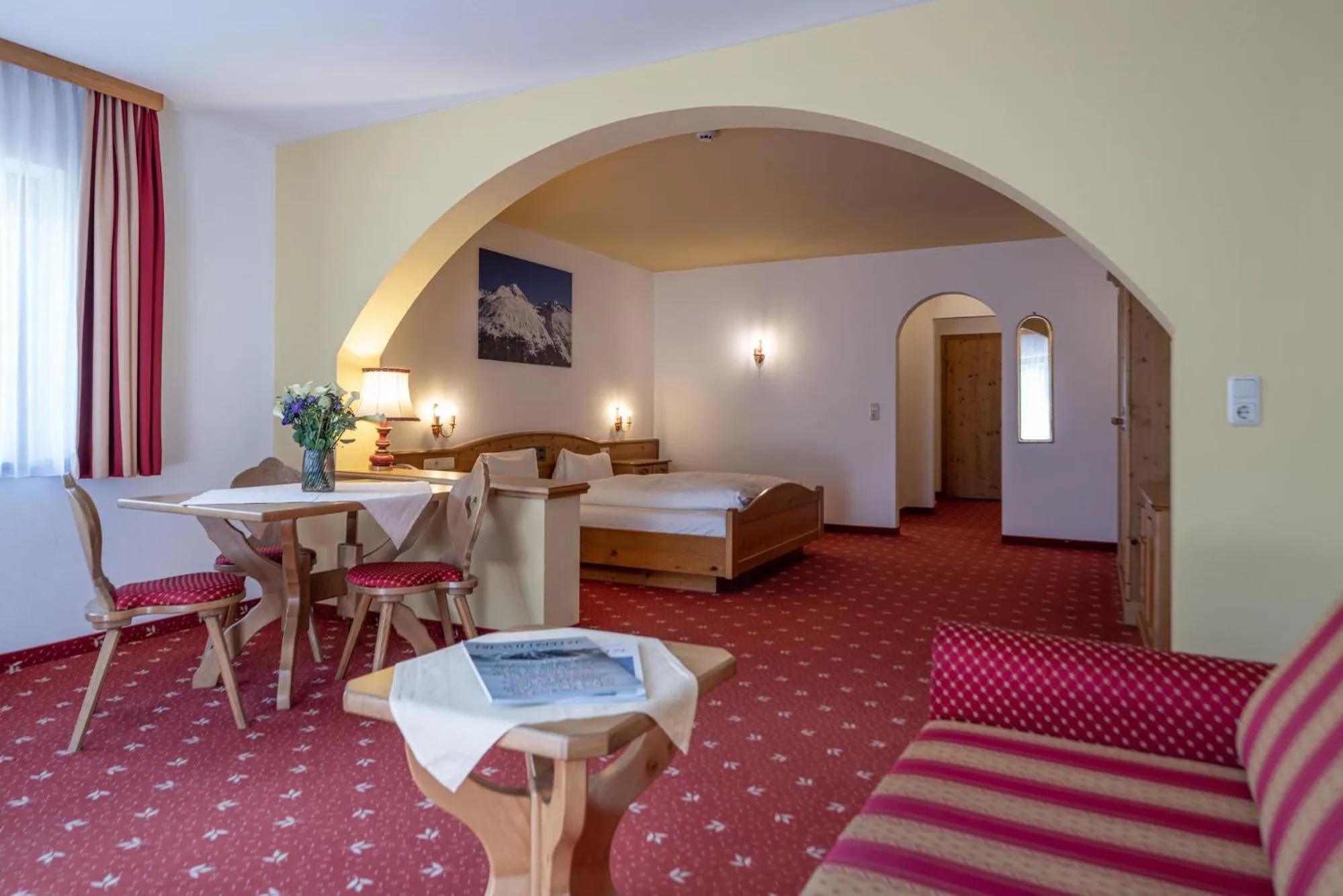 Bed in Hotel Similaun