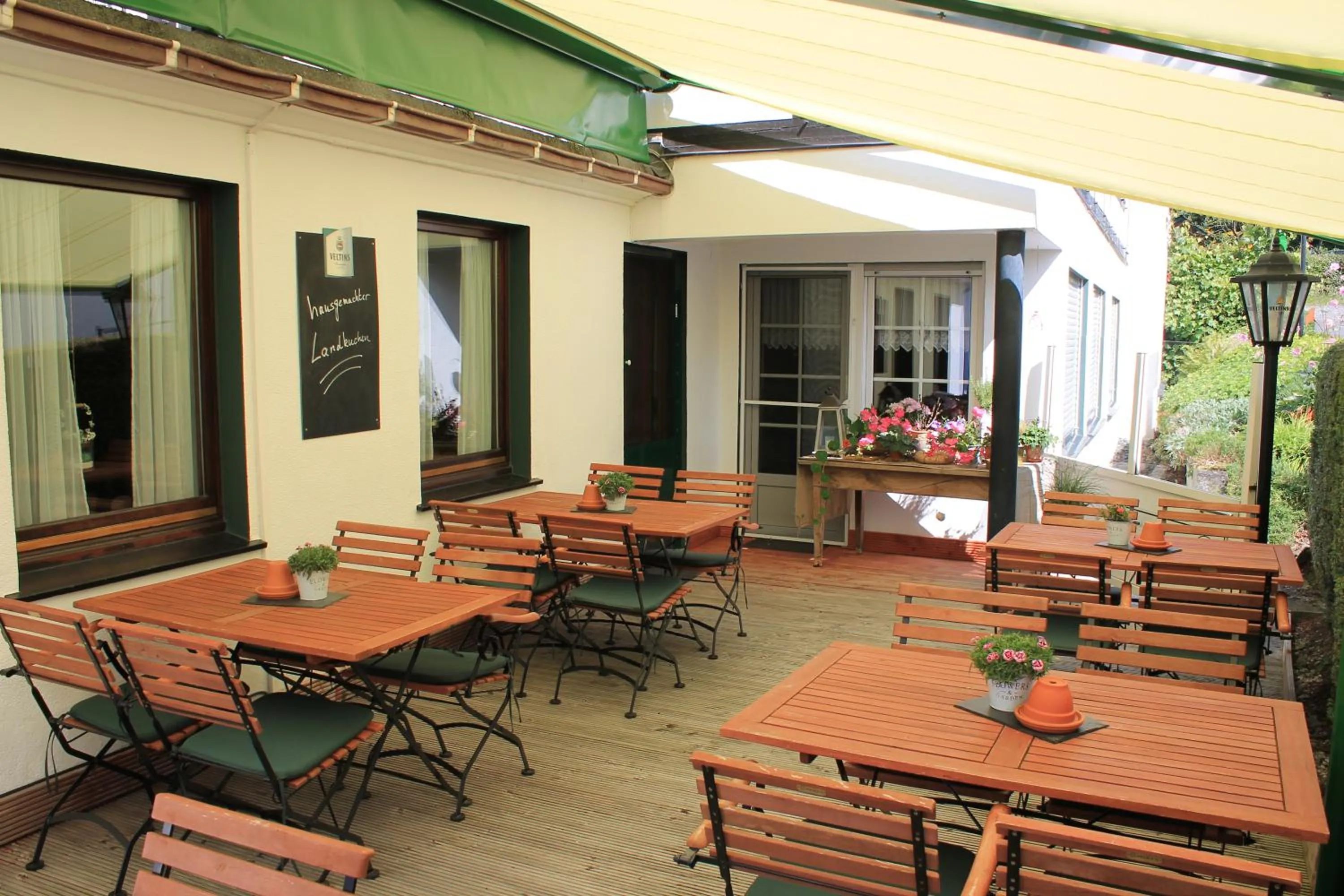 Garden in Wüllner's Landgasthof