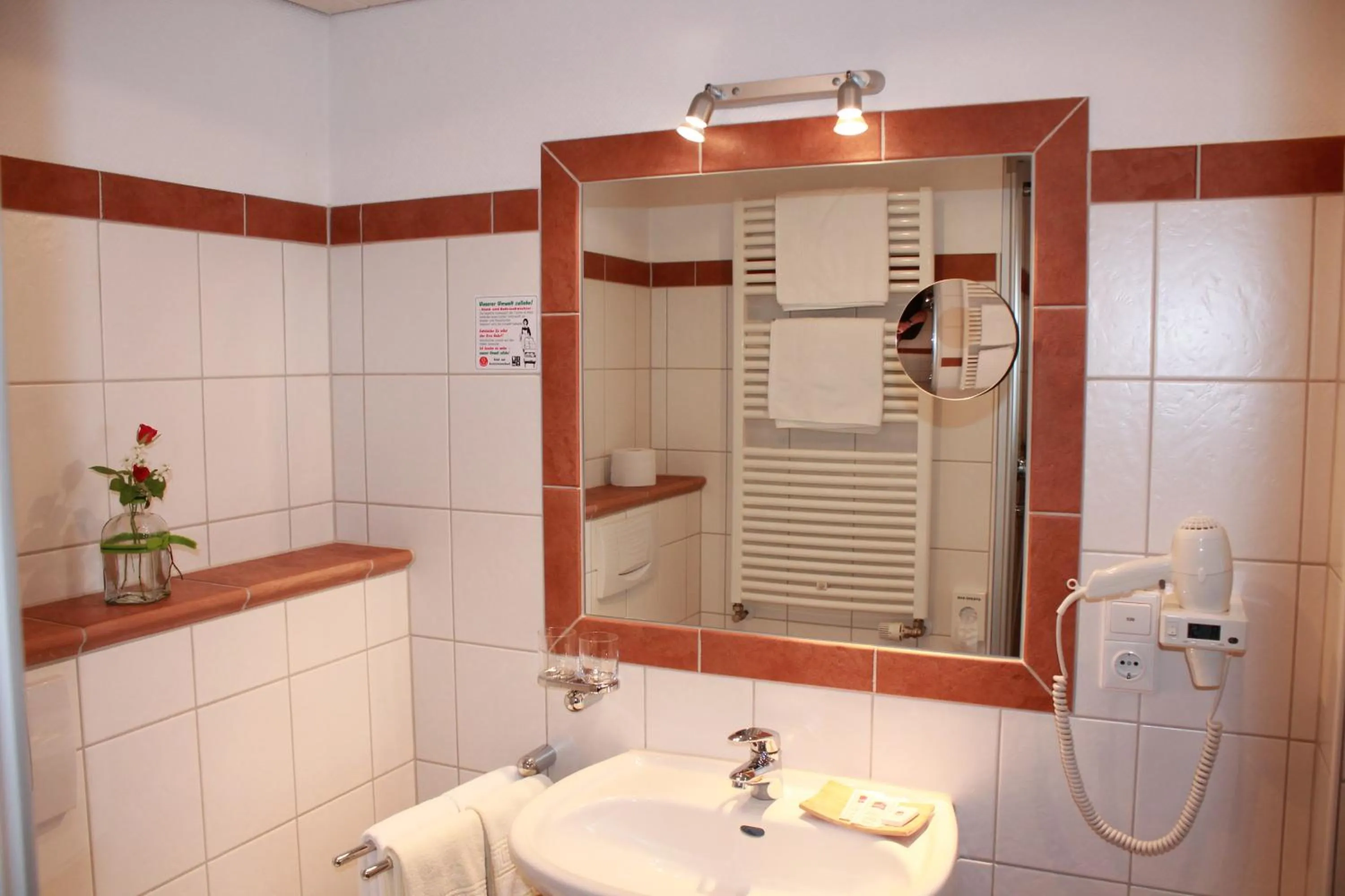 Bathroom in Wüllner's Landgasthof