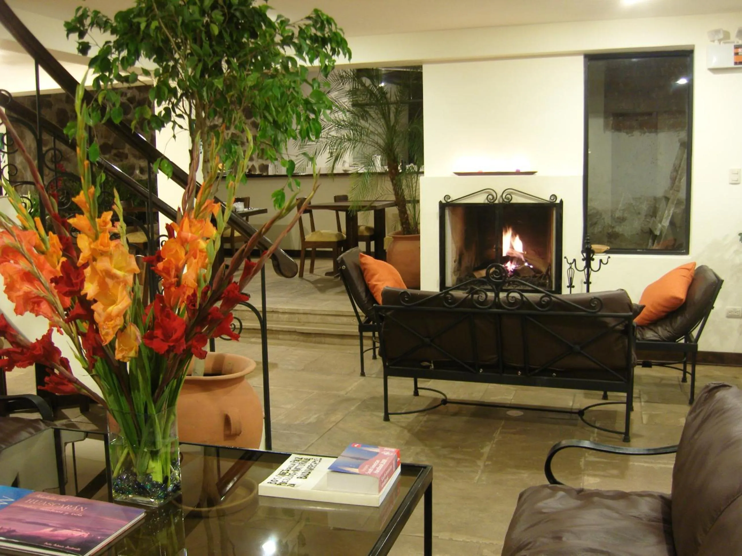 Communal lounge/ TV room in Hotel Encantada Casa Boutique Spa