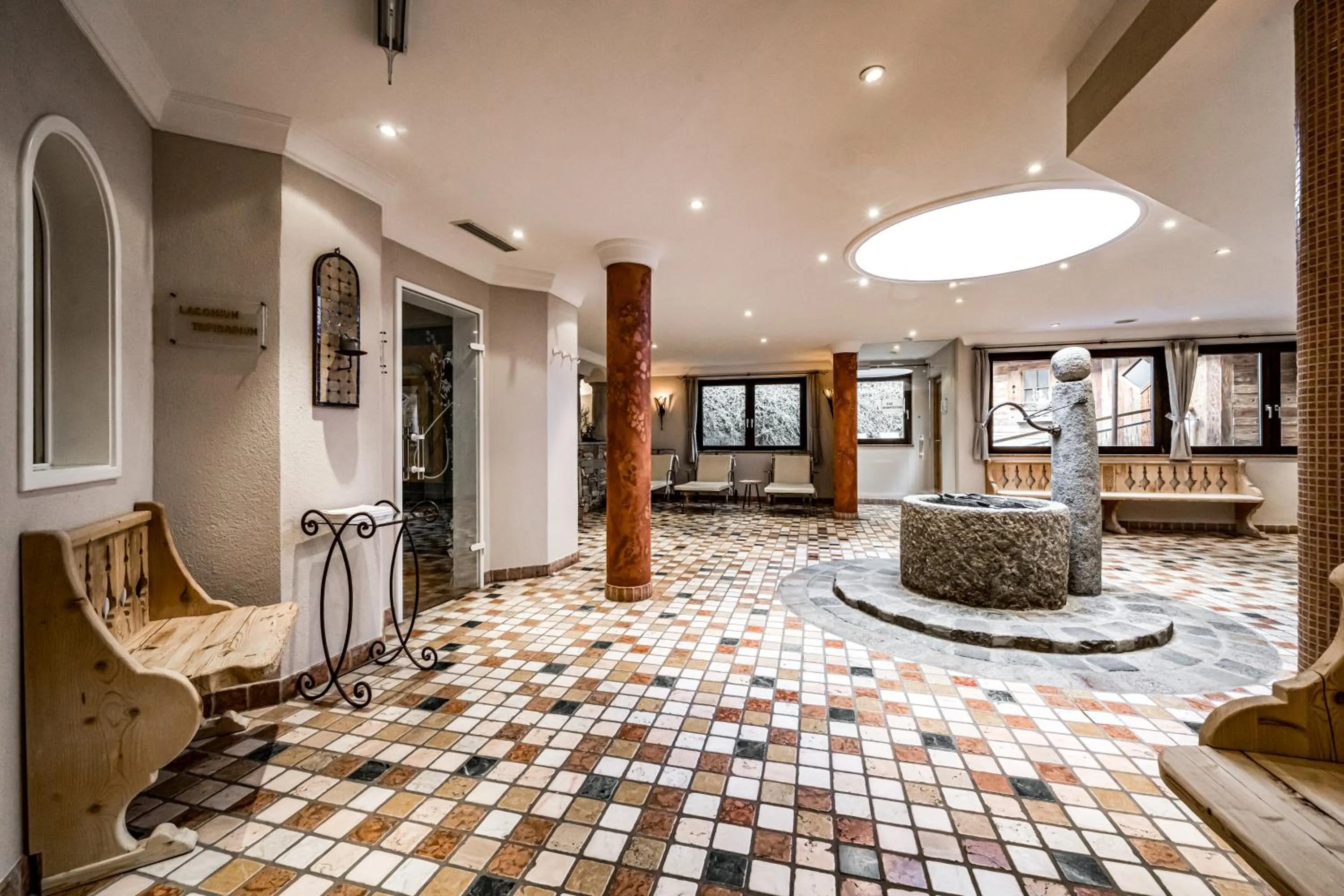 Spa and wellness centre/facilities in Hotel Alpina Sölden - Adults Only