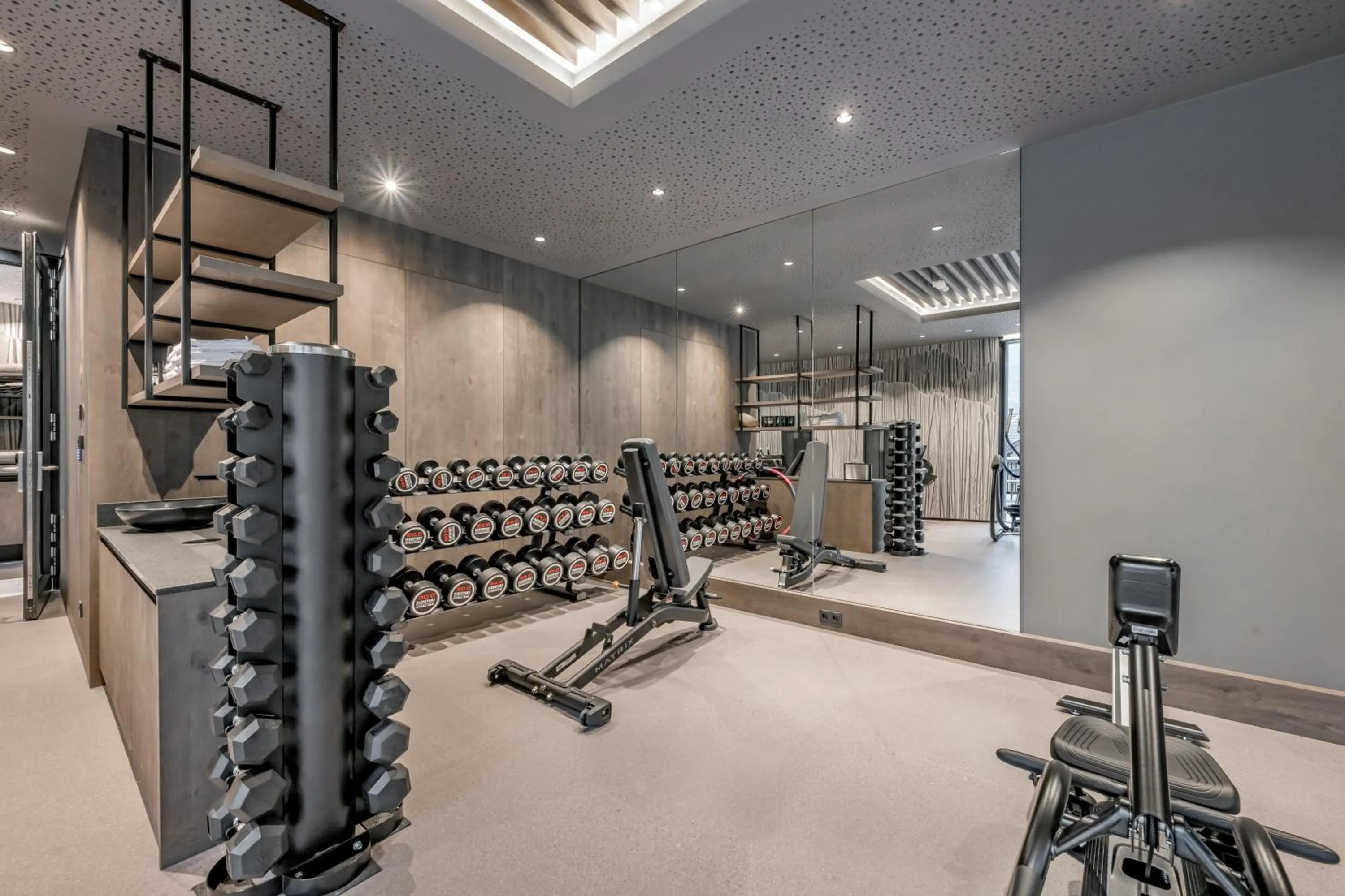 Fitness centre/facilities in Hotel Alpina Sölden - Adults Only
