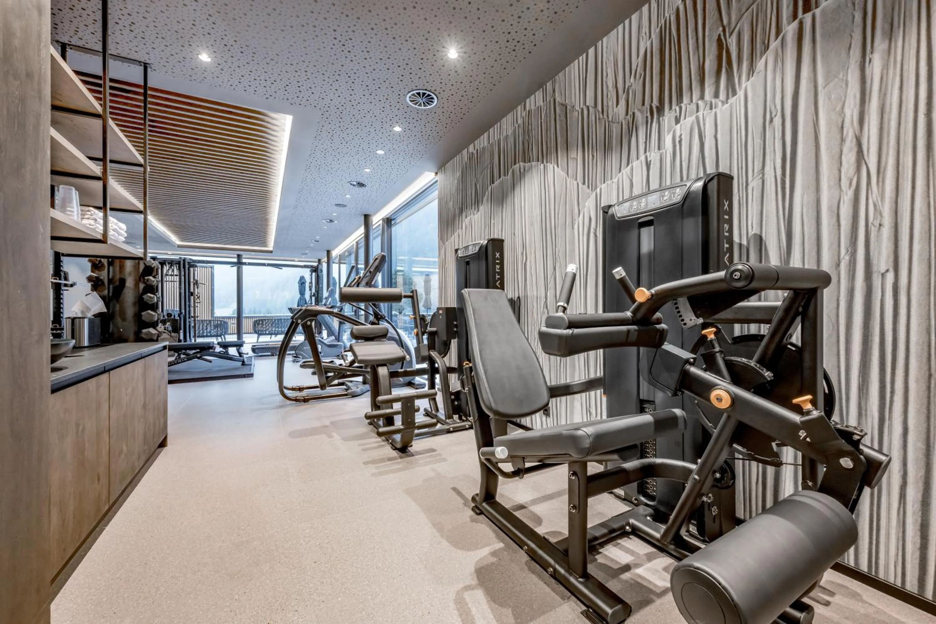 Fitness centre/facilities in Hotel Alpina Sölden - Adults Only