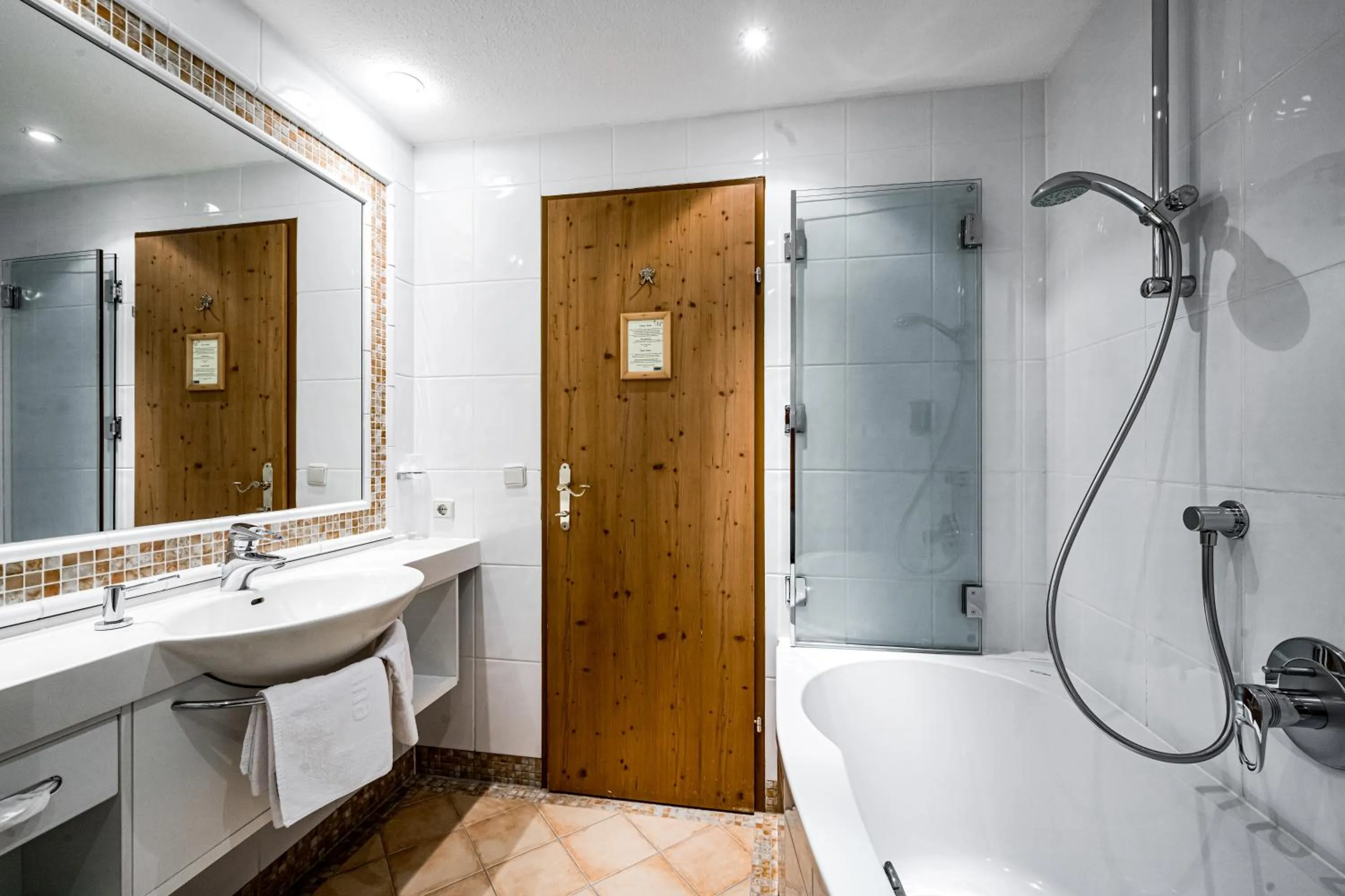 Bathroom in Hotel Alpina Sölden - Adults Only