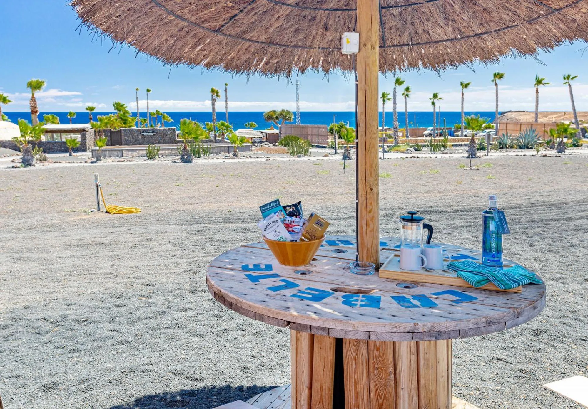 Natural landscape in Finca De Arrieta Village - Yurts and Stone Cottages - Shared Pool - Walking distance to Arrieta Beach - Off Grid