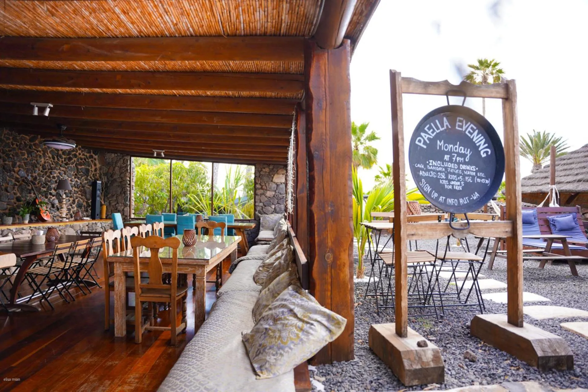 Property building in Finca De Arrieta Village - Yurts and Stone Cottages - Shared Pool - Walking distance to Arrieta Beach - Off Grid